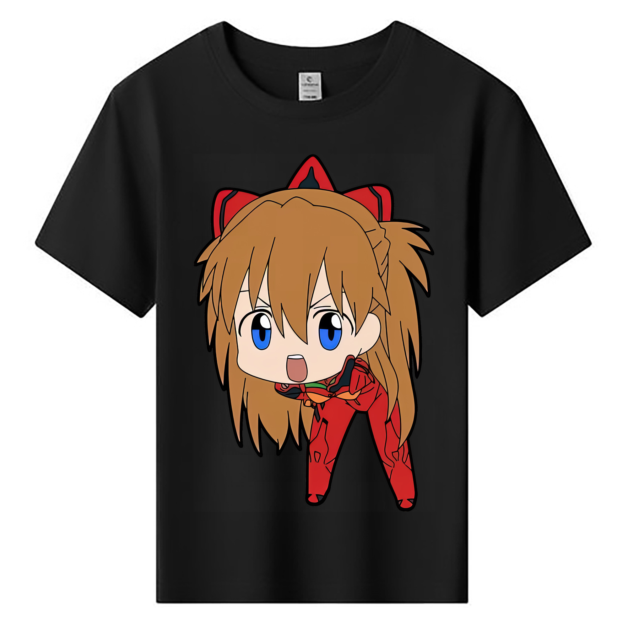 （画像用） EVA 新世紀エヴァンゲリオン 綿100％キッズTシャツ（フロントプリント）