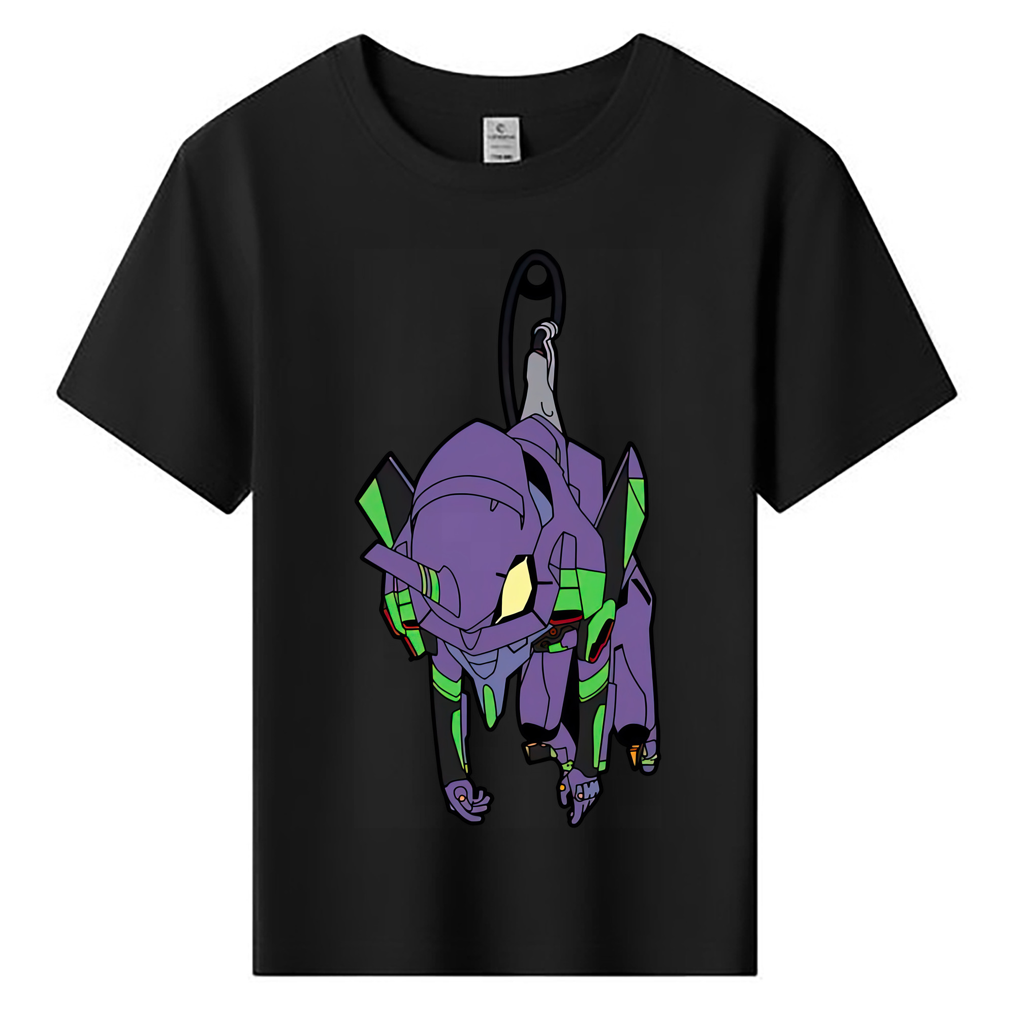 （画像用） EVA 新世紀エヴァンゲリオン 綿100％キッズTシャツ（フロントプリント）