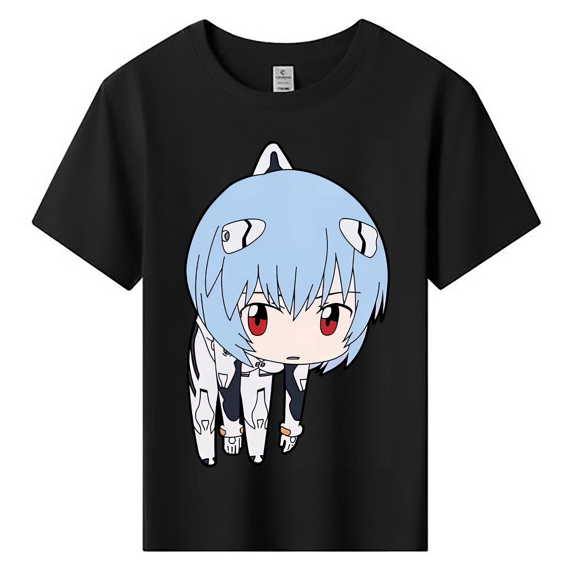 （画像用） EVA 新世紀エヴァンゲリオン 綿100％キッズTシャツ（フロントプリント）