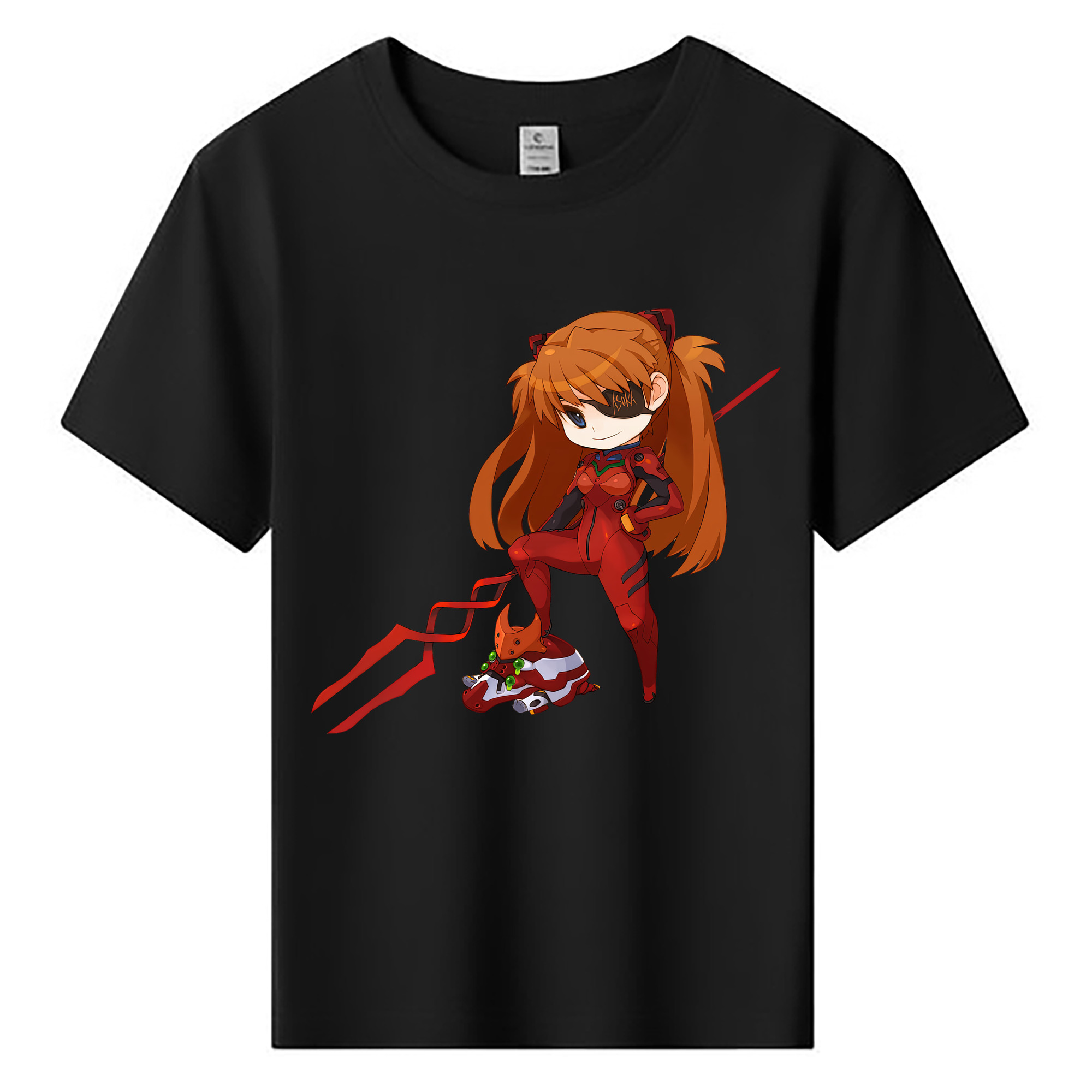 （画像用） EVA 新世紀エヴァンゲリオン 綿100％キッズTシャツ（フロントプリント）