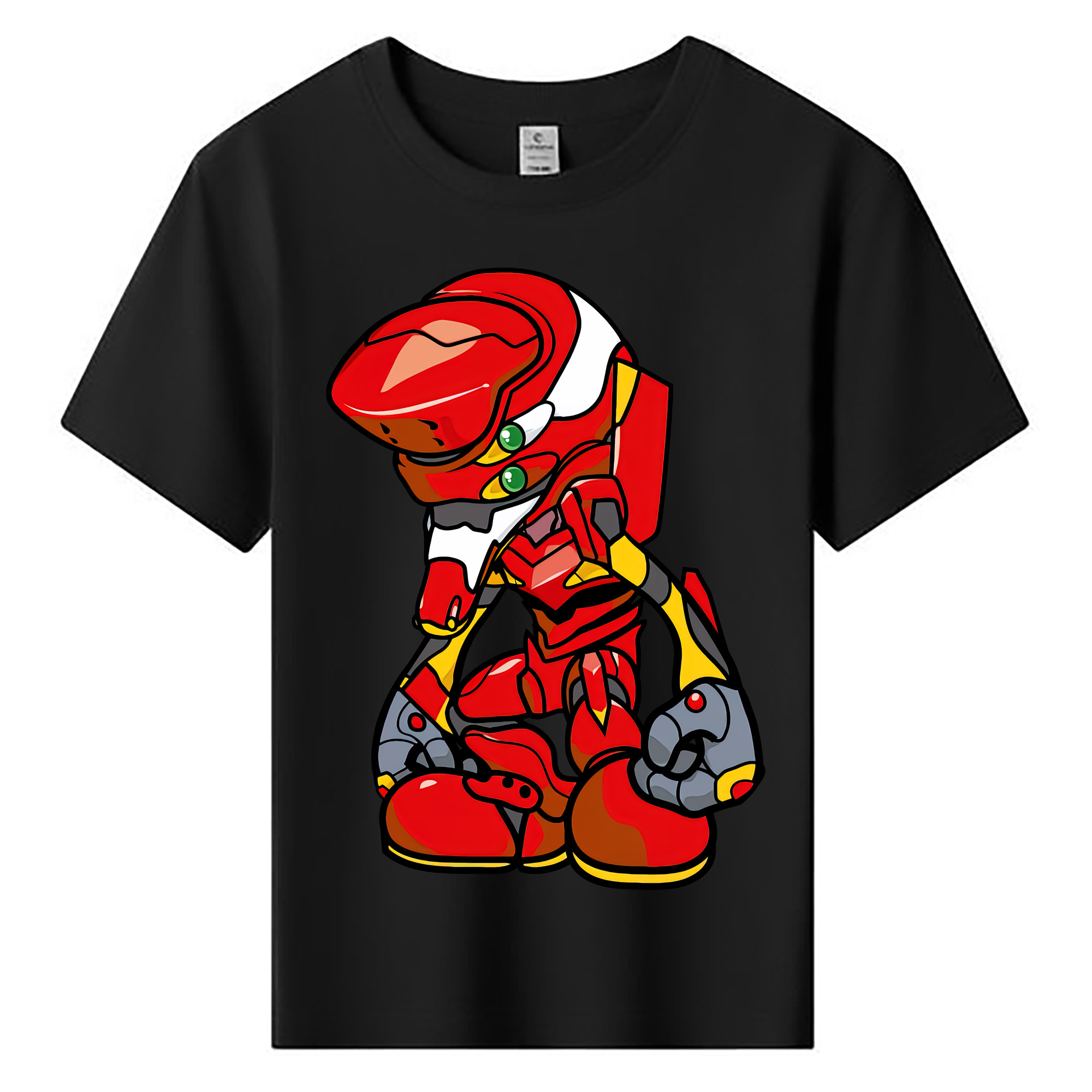 （画像用） EVA 新世紀エヴァンゲリオン 綿100％キッズTシャツ（フロントプリント）