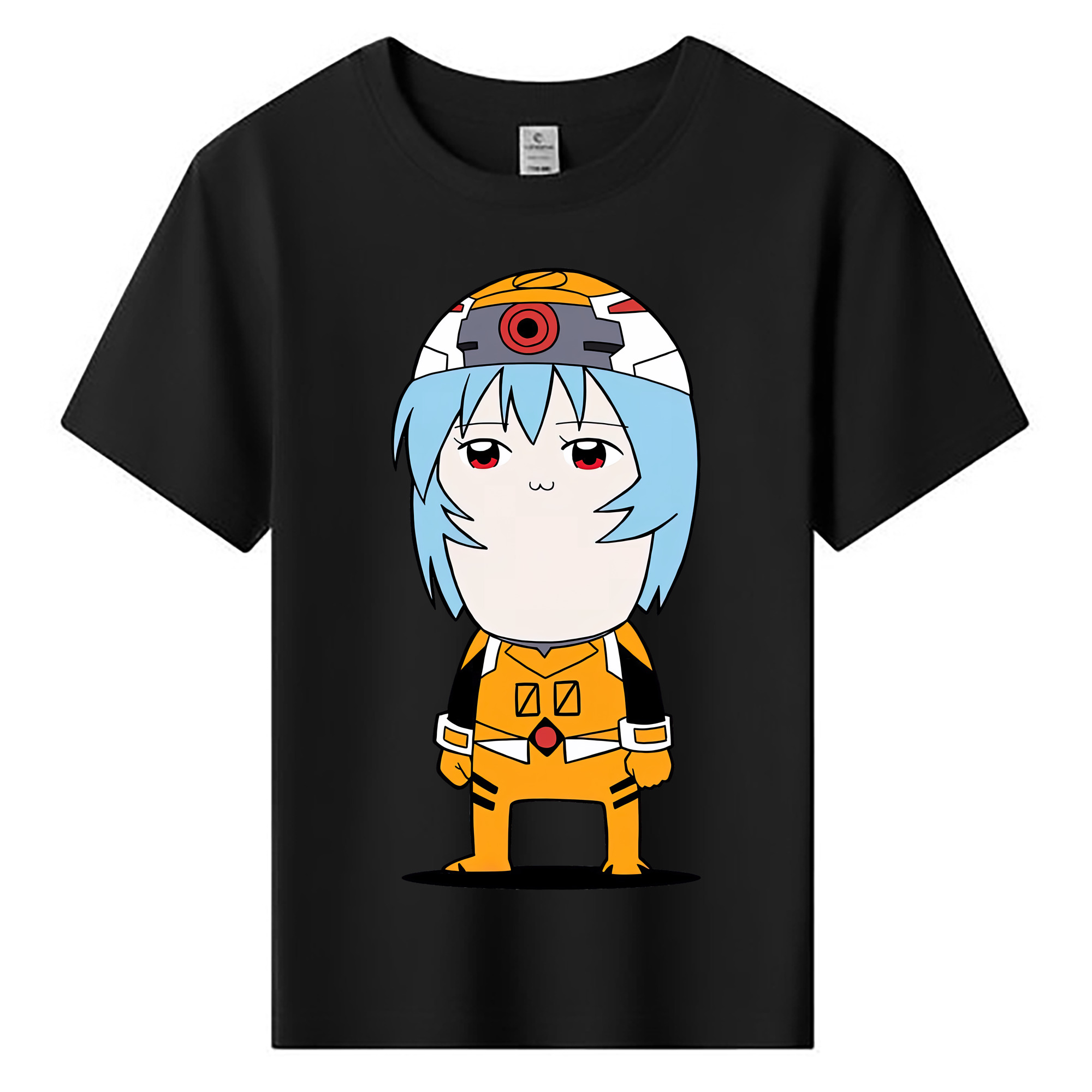 （画像用） EVA 新世紀エヴァンゲリオン 綿100％キッズTシャツ（フロントプリント）