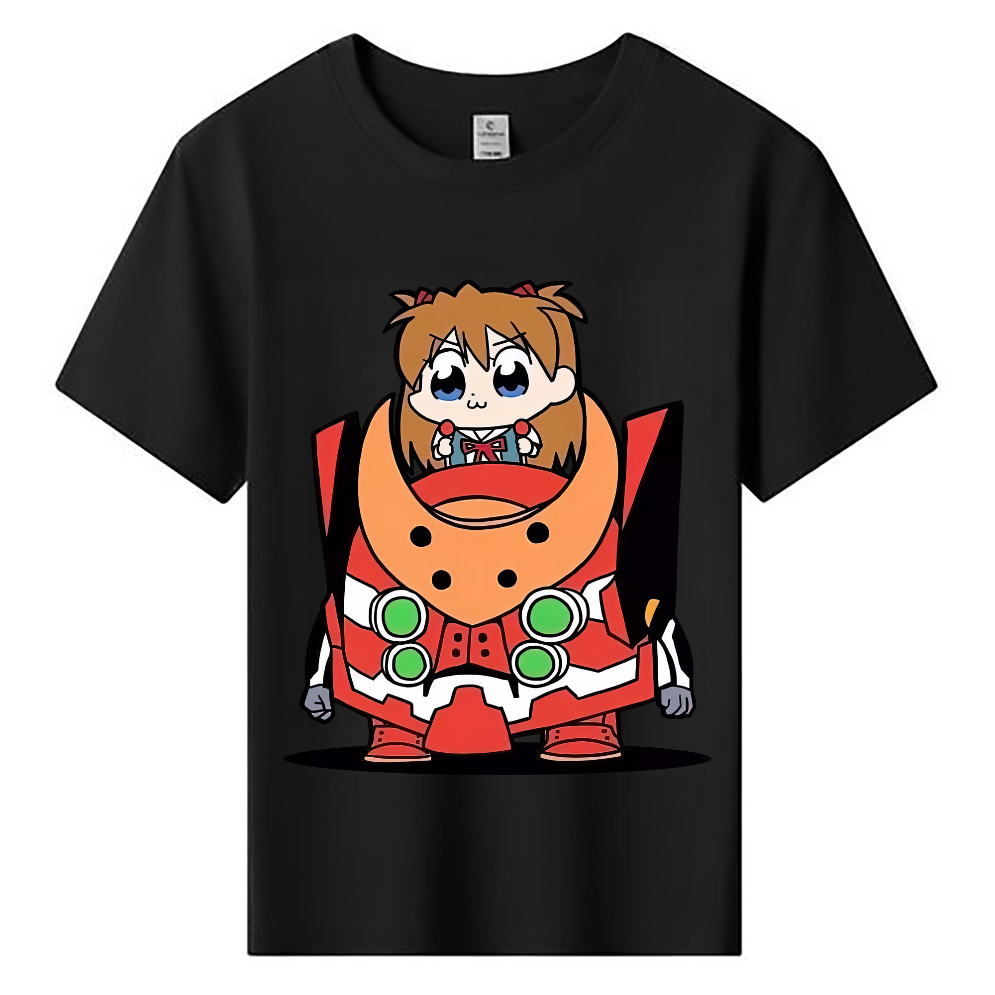 （画像用） EVA 新世紀エヴァンゲリオン 綿100％キッズTシャツ（フロントプリント）