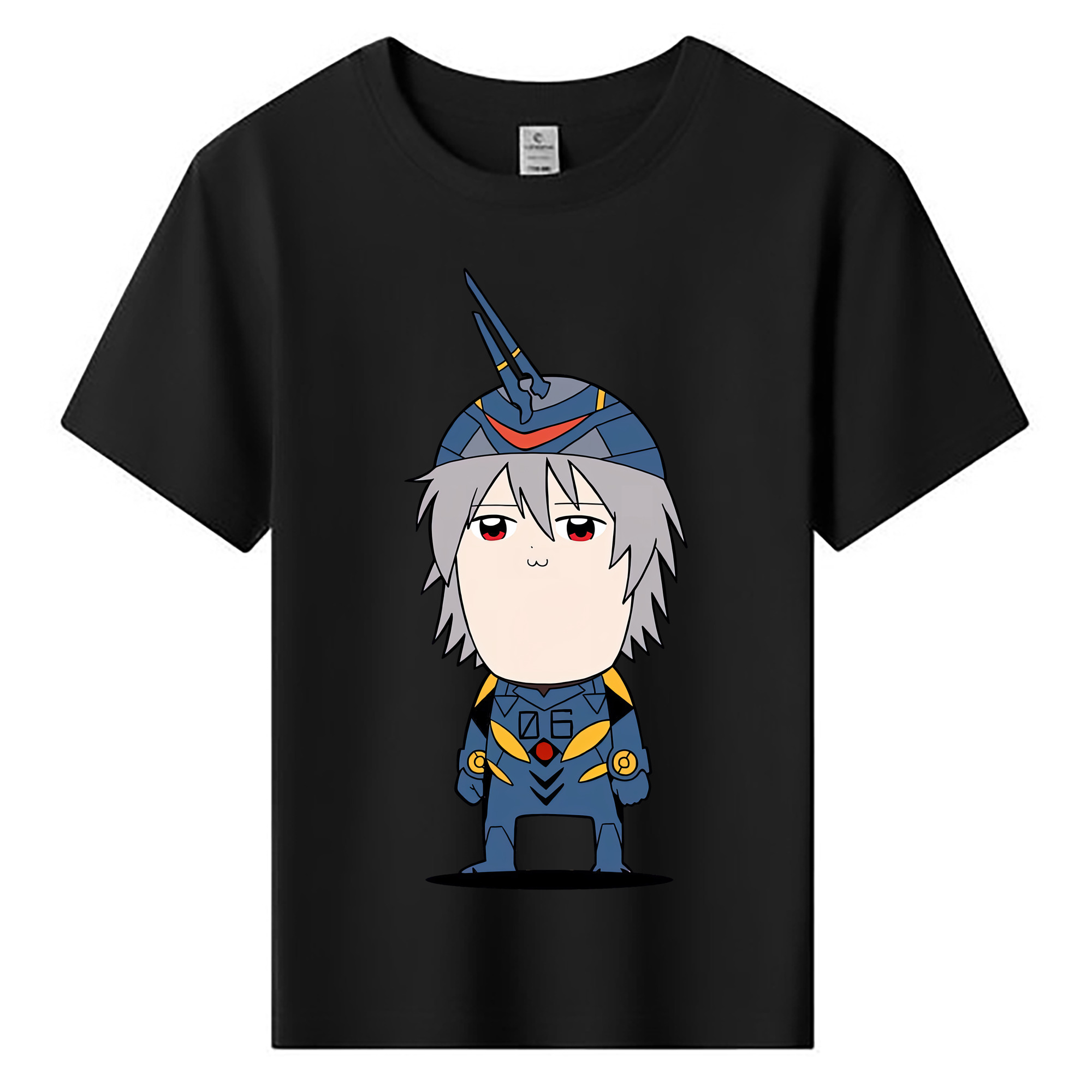 （画像用） EVA 新世紀エヴァンゲリオン 綿100％キッズTシャツ（フロントプリント）