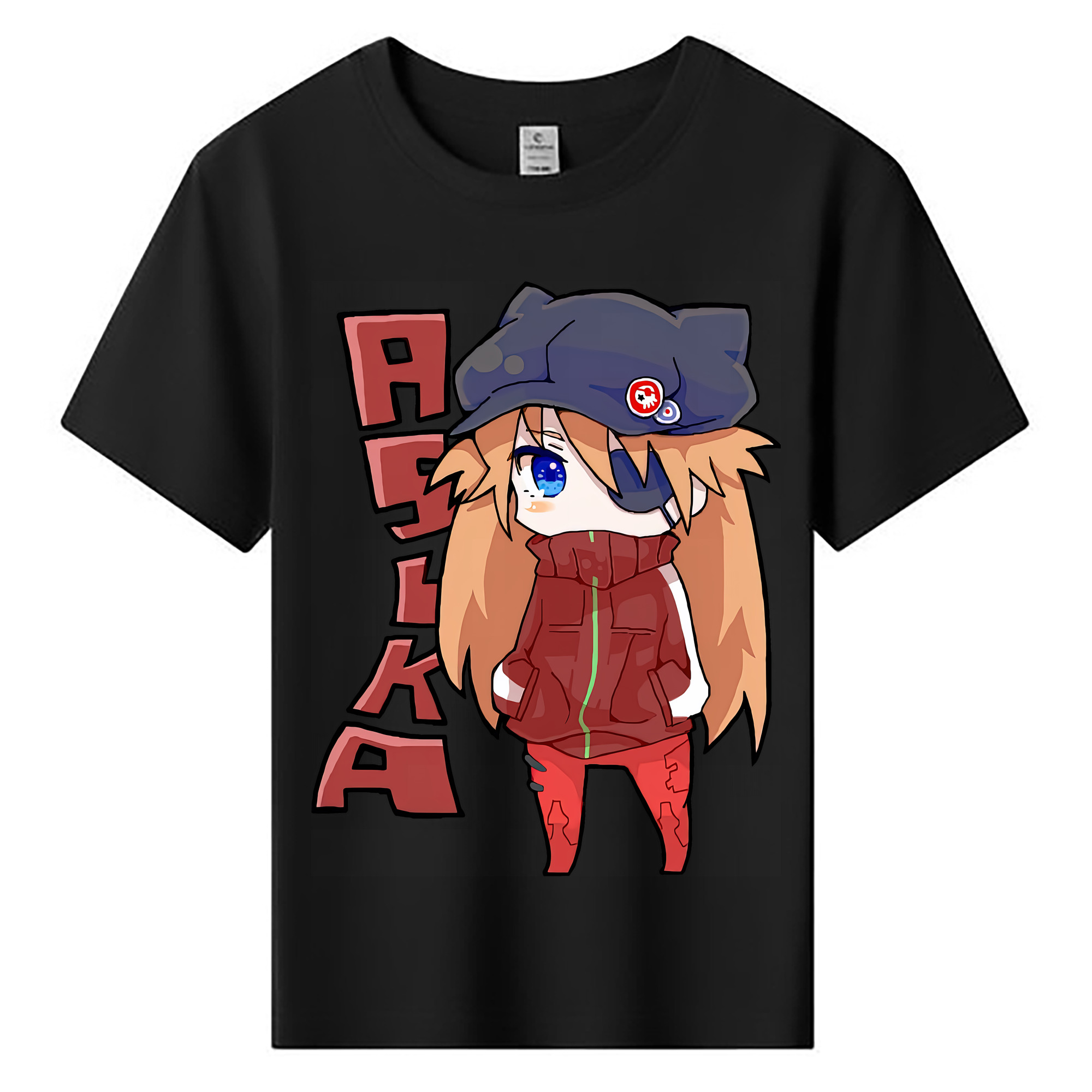 （画像用） EVA 新世紀エヴァンゲリオン 綿100％キッズTシャツ（フロントプリント）