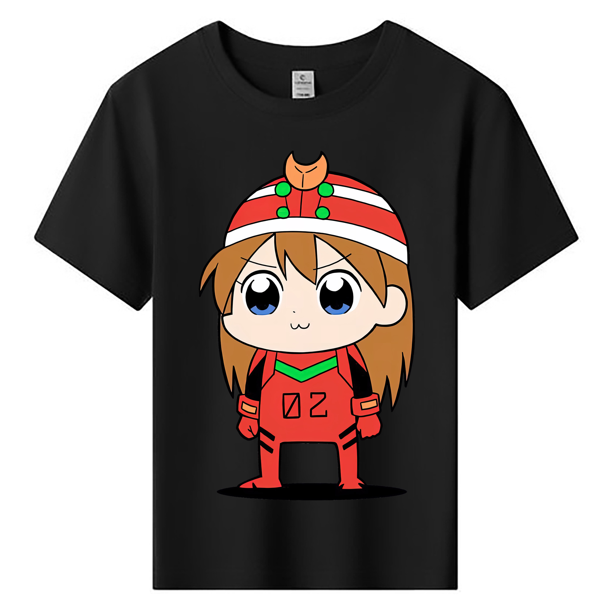 （画像用） EVA 新世紀エヴァンゲリオン 綿100％キッズTシャツ（フロントプリント）