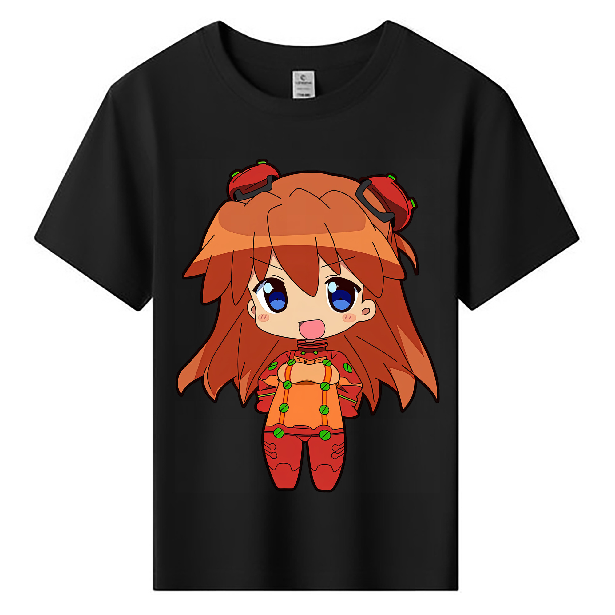 （画像用） EVA 新世紀エヴァンゲリオン 綿100％キッズTシャツ（フロントプリント）