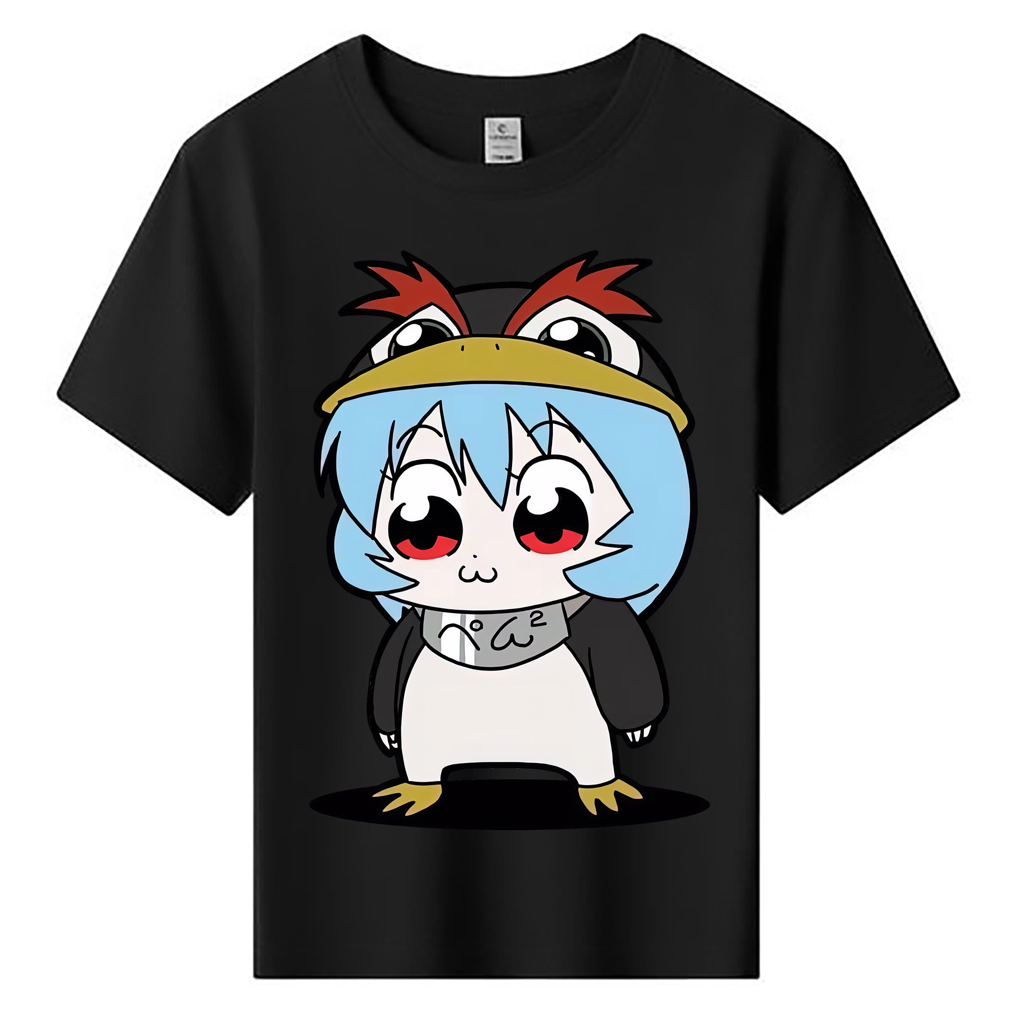 （画像用） EVA 新世紀エヴァンゲリオン 綿100％キッズTシャツ（フロントプリント）