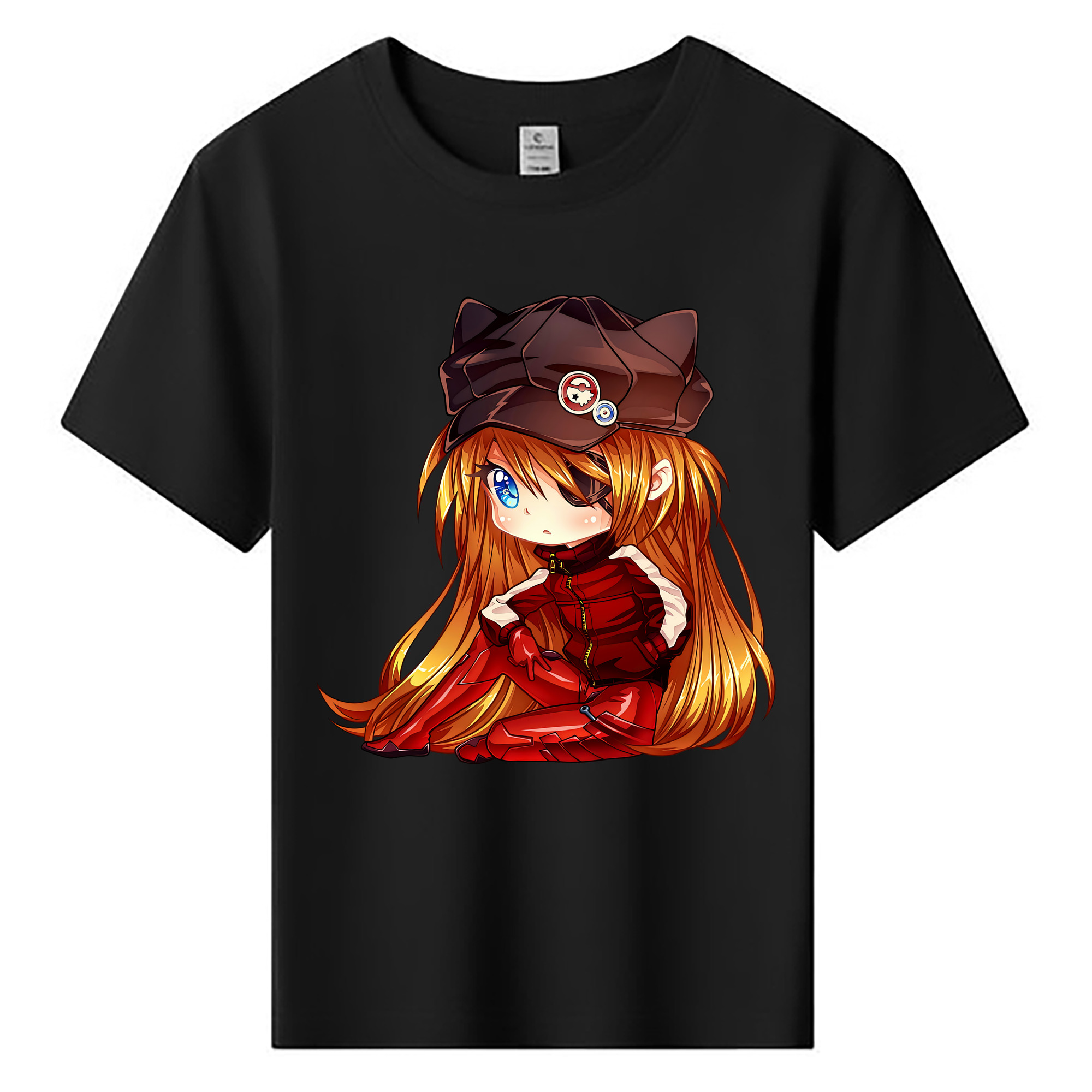 （画像用） EVA 新世紀エヴァンゲリオン 綿100％キッズTシャツ（フロントプリント）