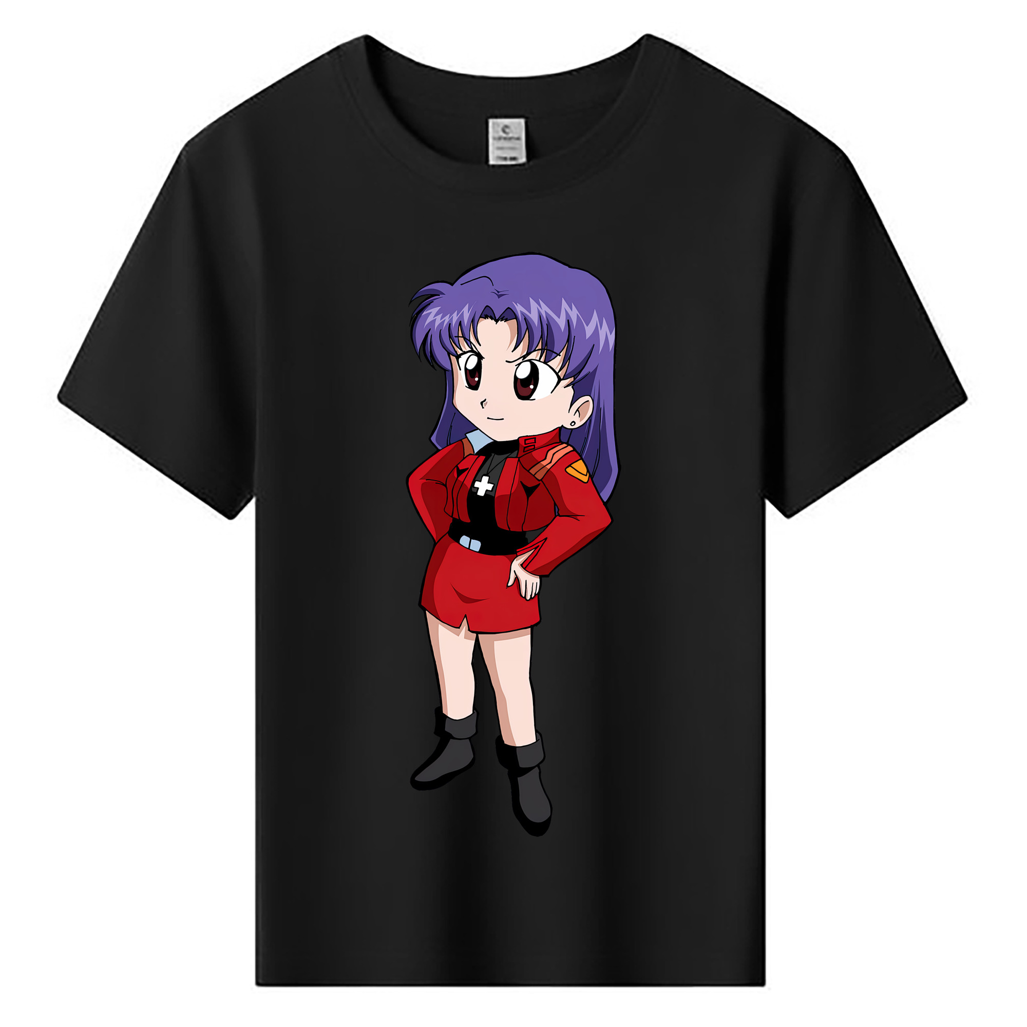 （画像用） EVA 新世紀エヴァンゲリオン 綿100％キッズTシャツ（フロントプリント）
