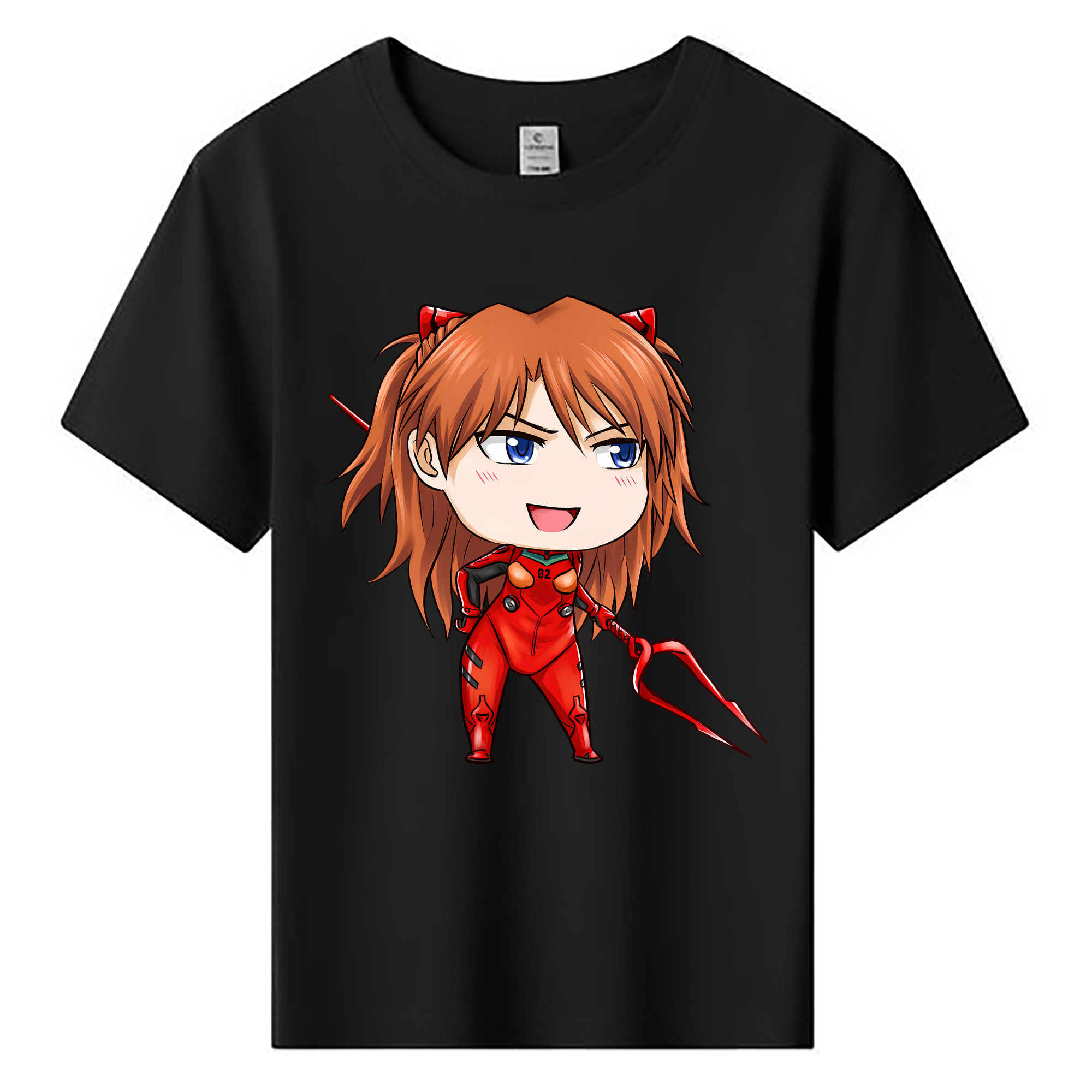 （画像用） EVA 新世紀エヴァンゲリオン 綿100％キッズTシャツ（フロントプリント）