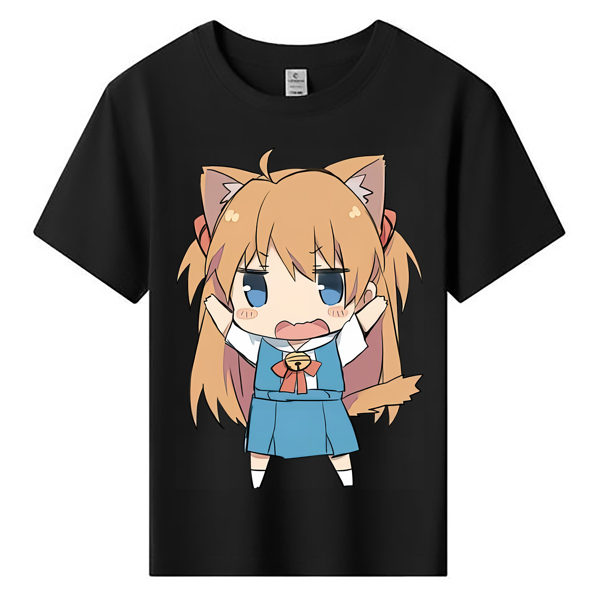 （画像用） EVA 新世紀エヴァンゲリオン 綿100％キッズTシャツ（フロントプリント）