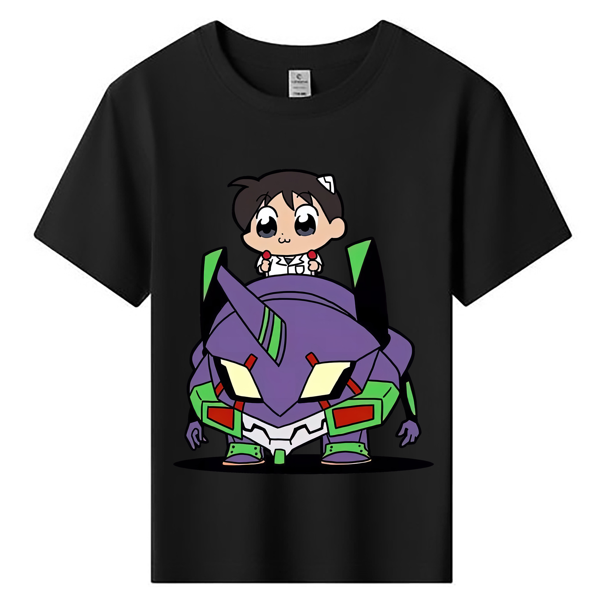 （画像用） EVA 新世紀エヴァンゲリオン 綿100％キッズTシャツ（フロントプリント）