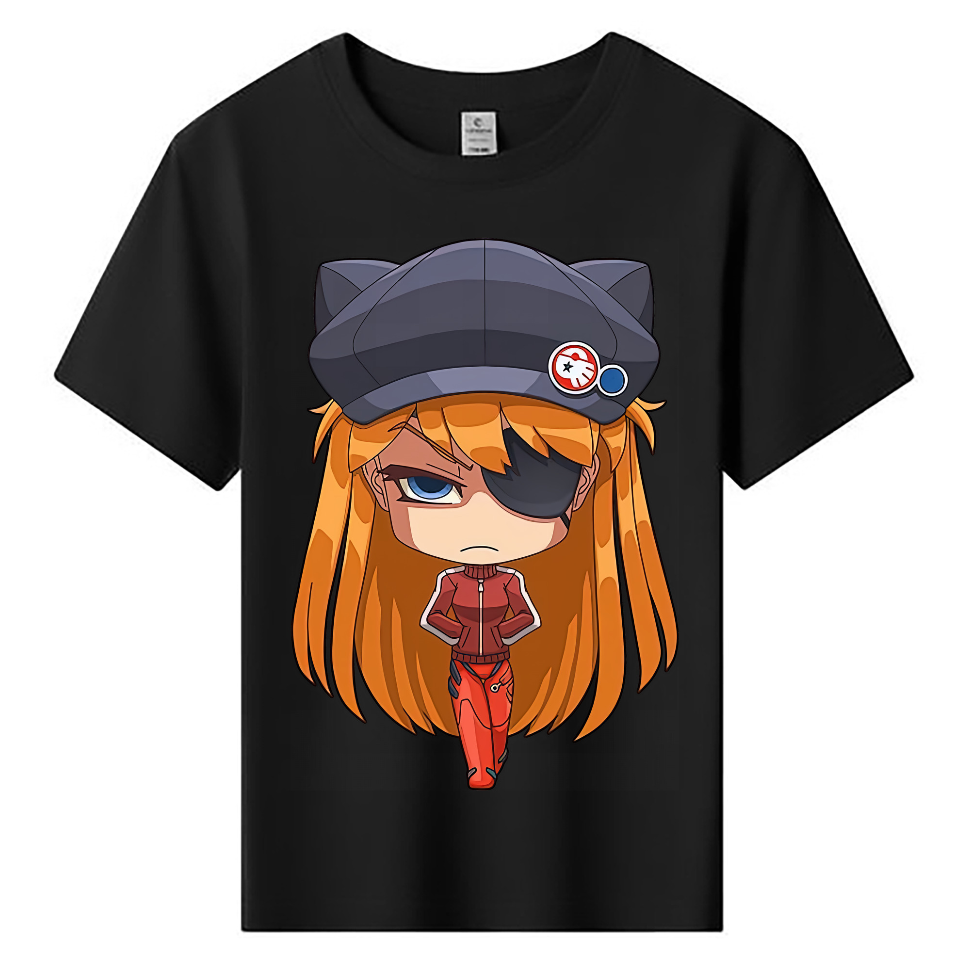 （画像用） EVA 新世紀エヴァンゲリオン 綿100％キッズTシャツ（フロントプリント）