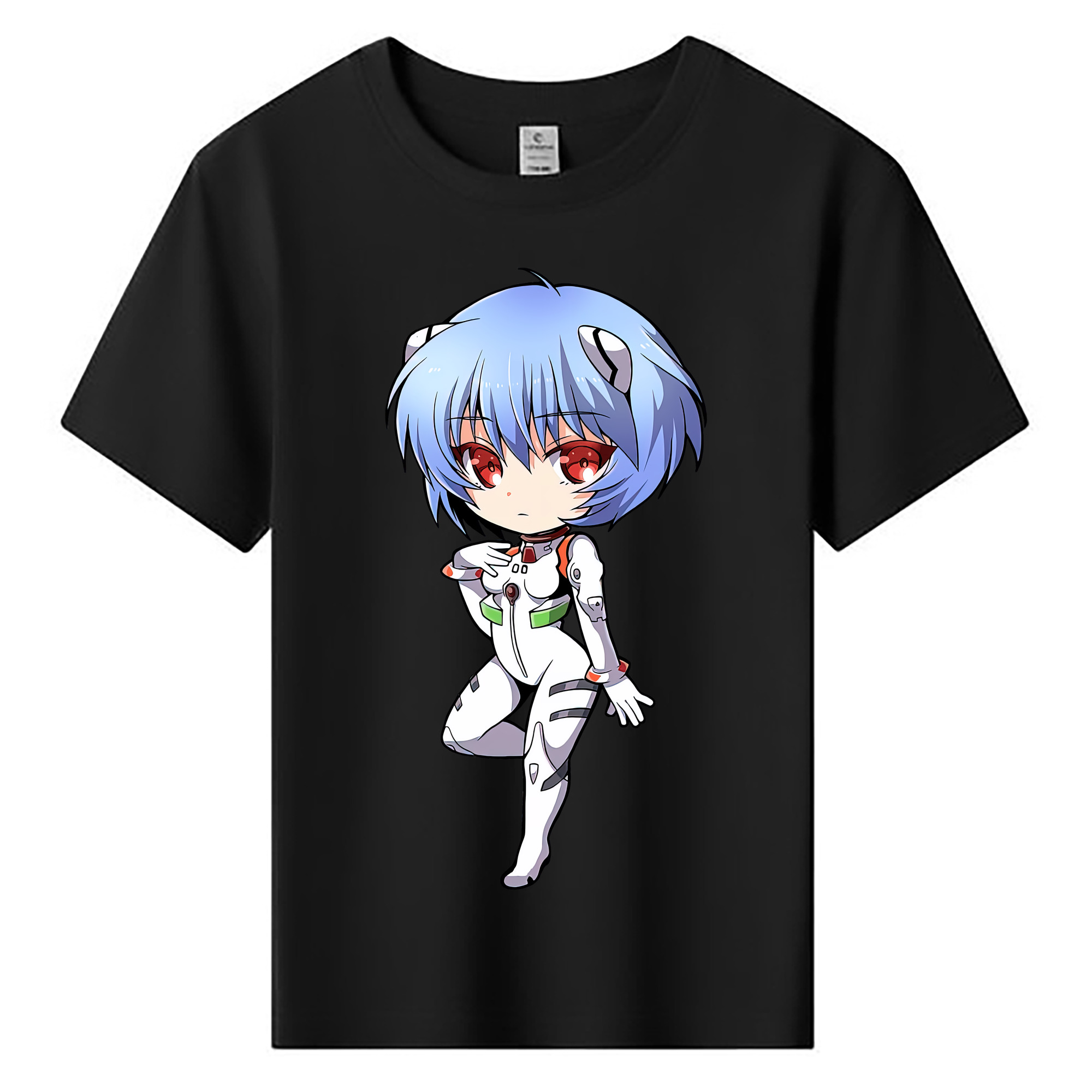 （画像用） EVA 新世紀エヴァンゲリオン 綿100％キッズTシャツ（フロントプリント）