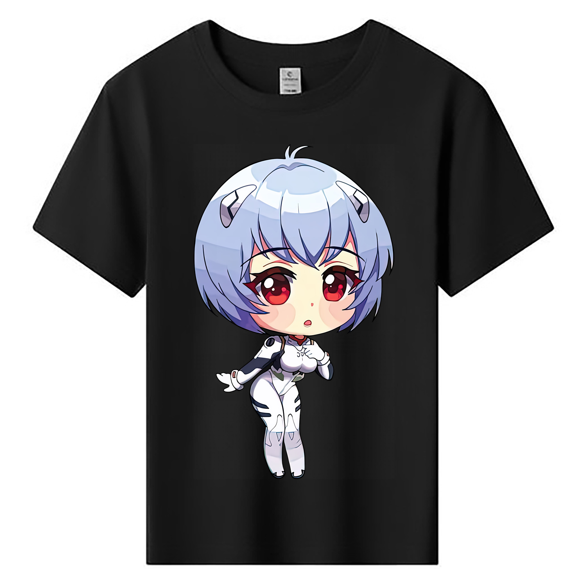 （画像用） EVA 新世紀エヴァンゲリオン 綿100％キッズTシャツ（フロントプリント）