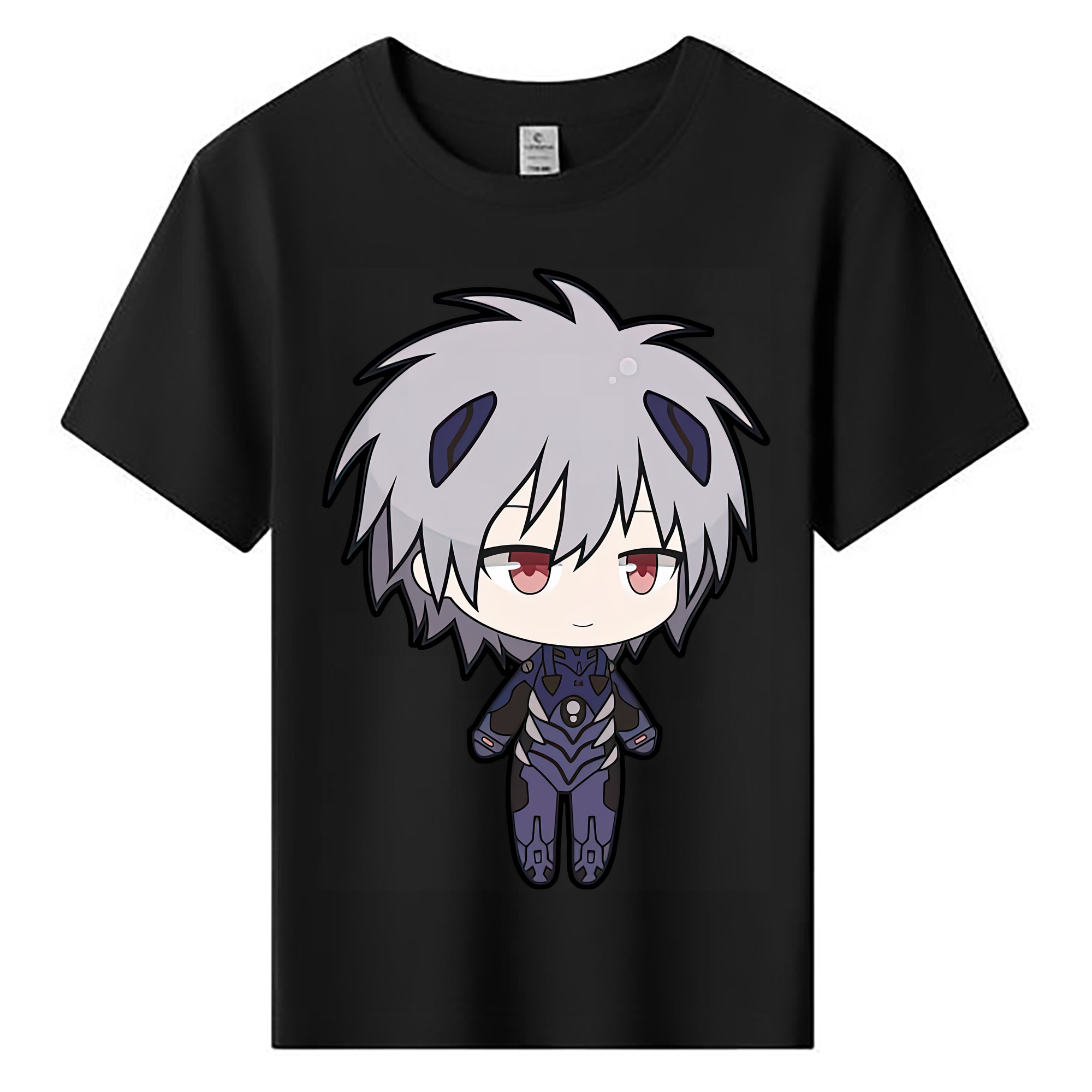 （画像用） EVA 新世紀エヴァンゲリオン 綿100％キッズTシャツ（フロントプリント）