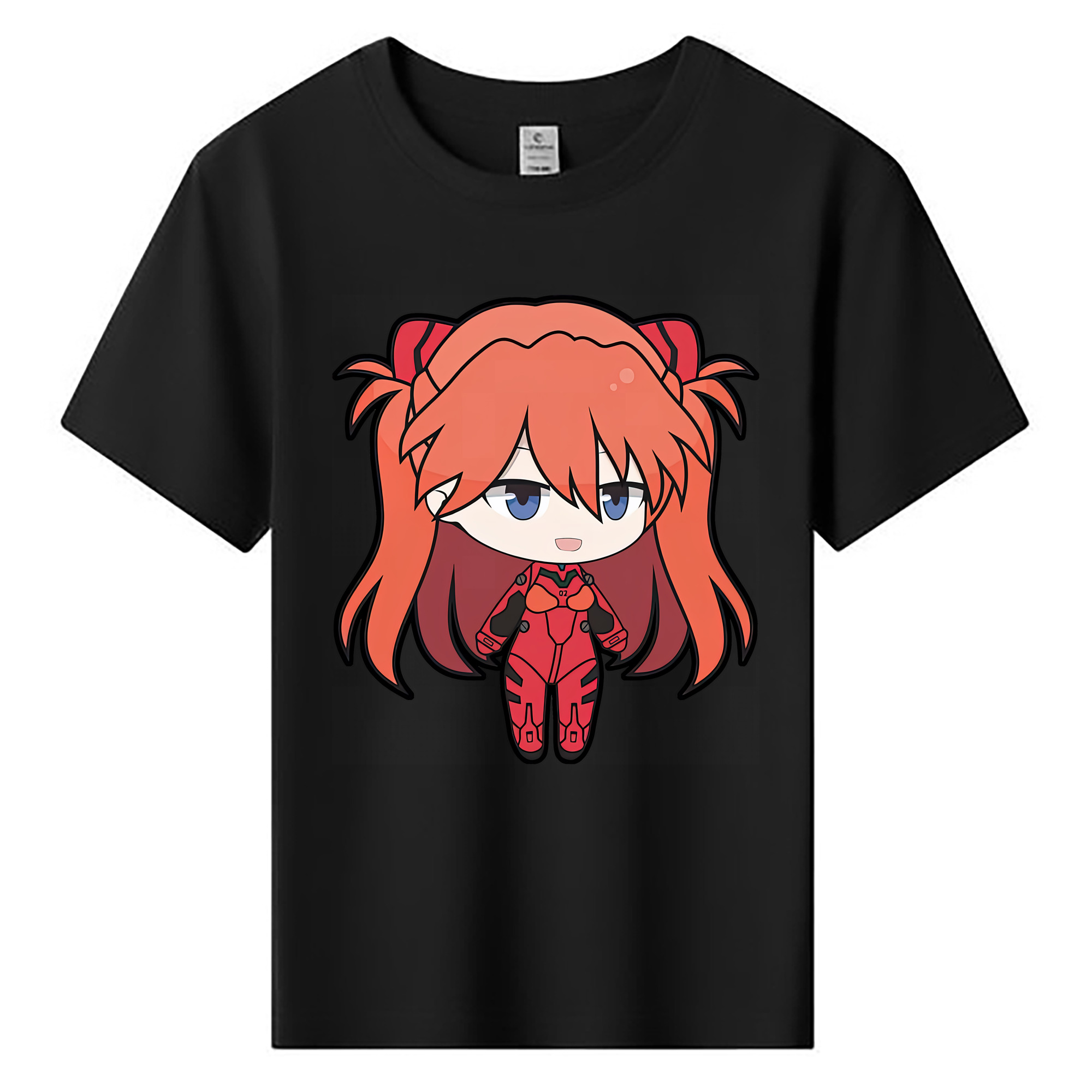 （画像用） EVA 新世紀エヴァンゲリオン 綿100％キッズTシャツ（フロントプリント）