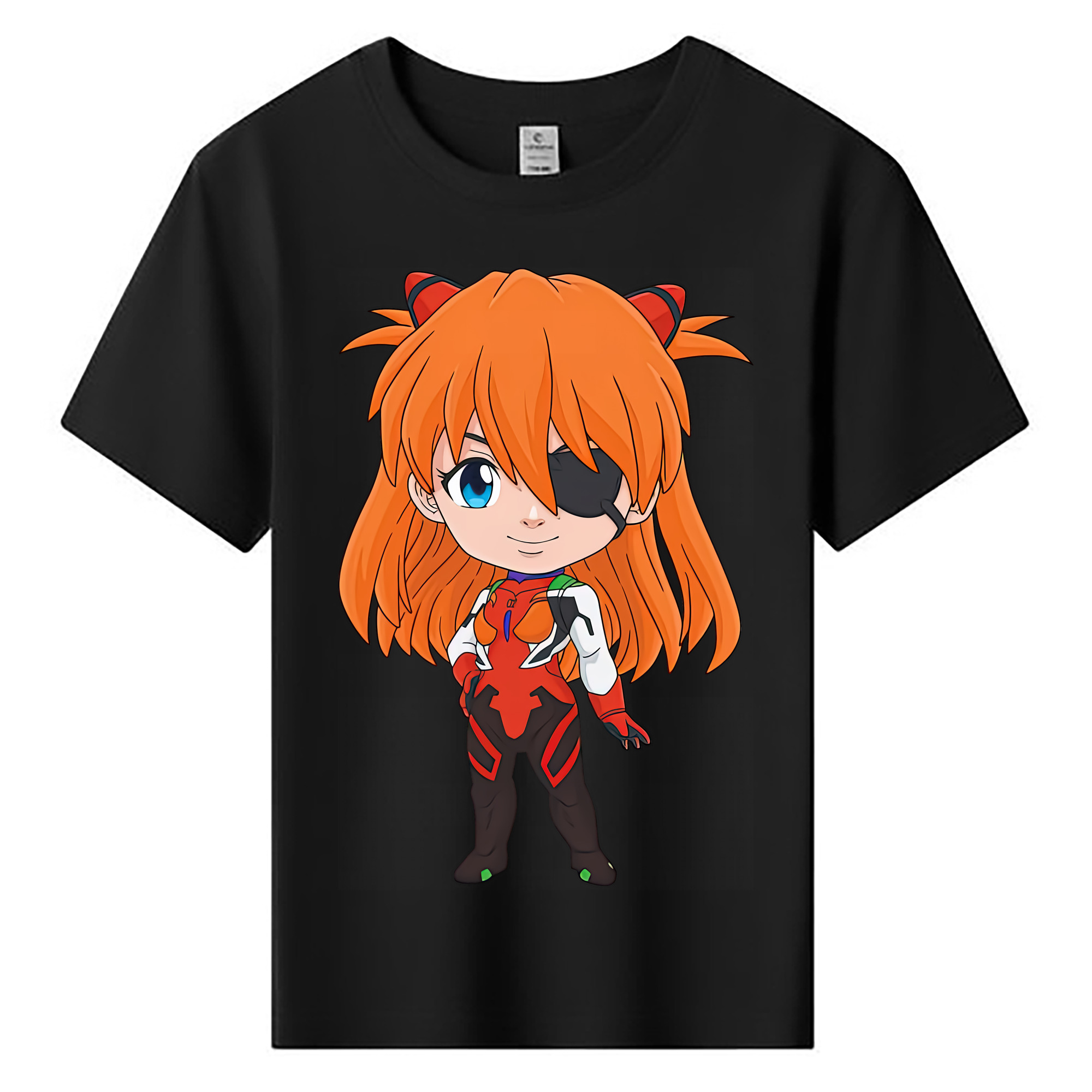 （画像用） EVA 新世紀エヴァンゲリオン 綿100％キッズTシャツ（フロントプリント）