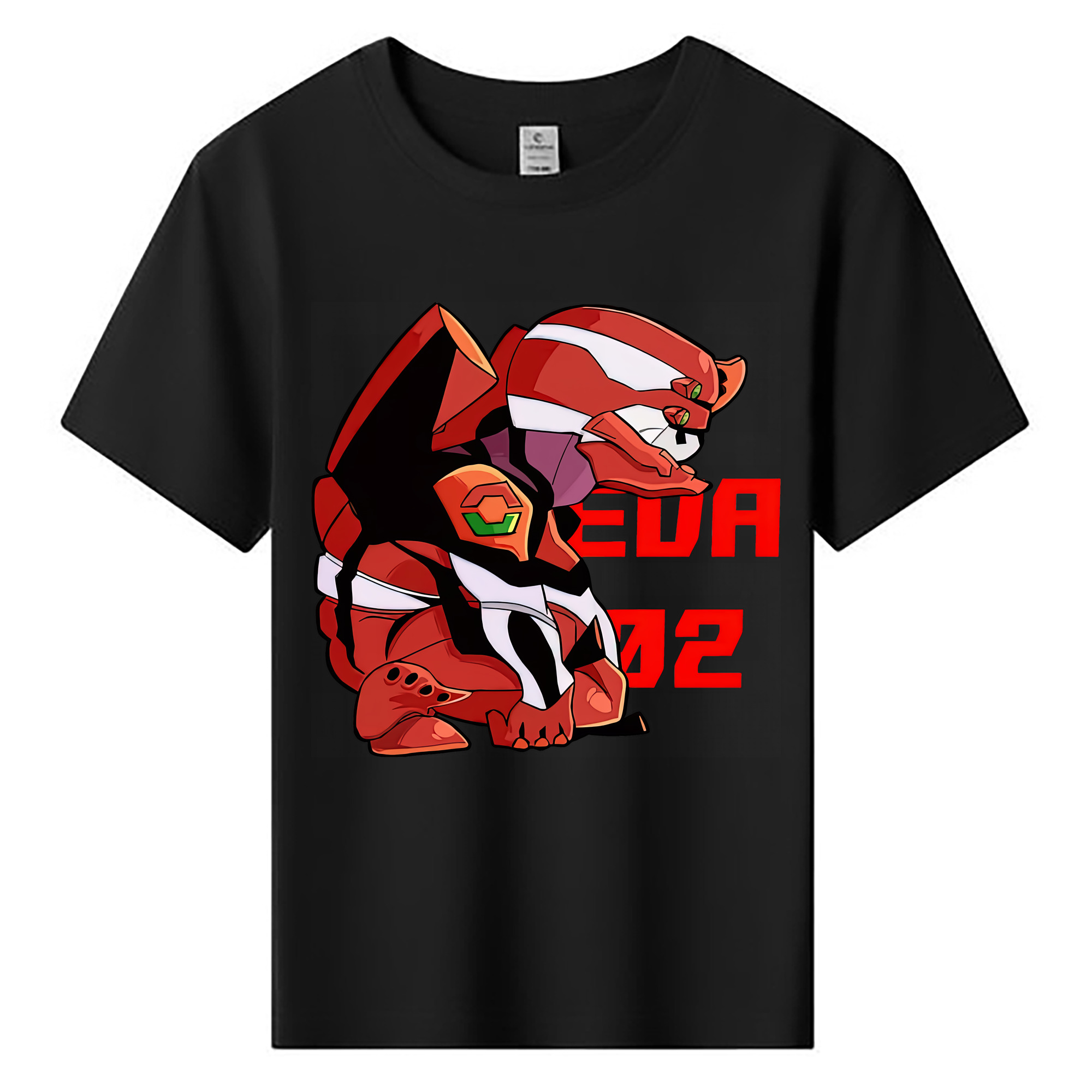 （画像用） EVA 新世紀エヴァンゲリオン 綿100％キッズTシャツ（フロントプリント）