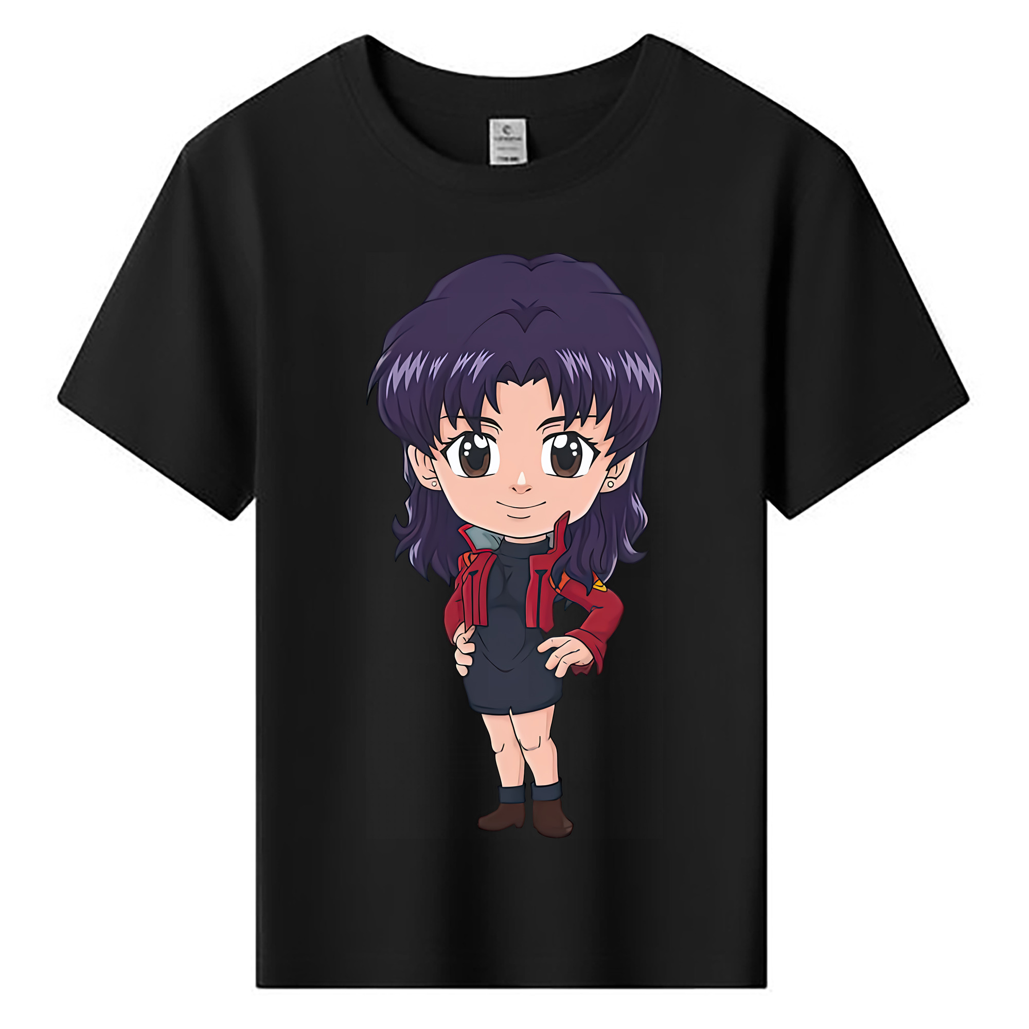 （画像用） EVA 新世紀エヴァンゲリオン 綿100％キッズTシャツ（フロントプリント）