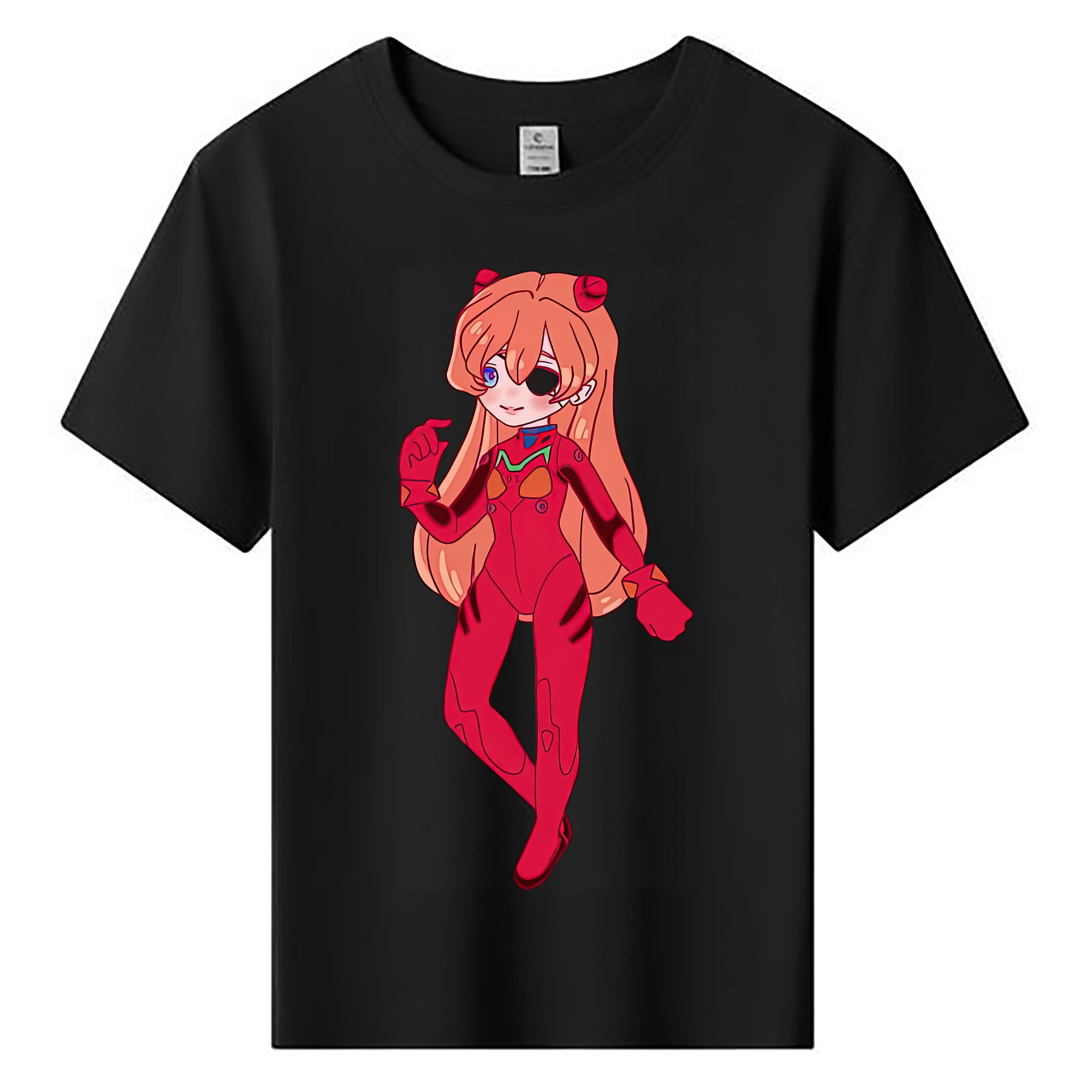 （画像用） EVA 新世紀エヴァンゲリオン 綿100％キッズTシャツ（フロントプリント）