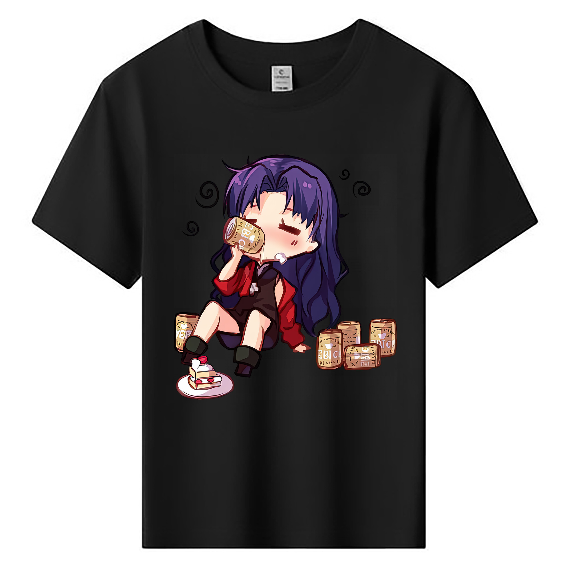 （画像用） EVA 新世紀エヴァンゲリオン 綿100％キッズTシャツ（フロントプリント）