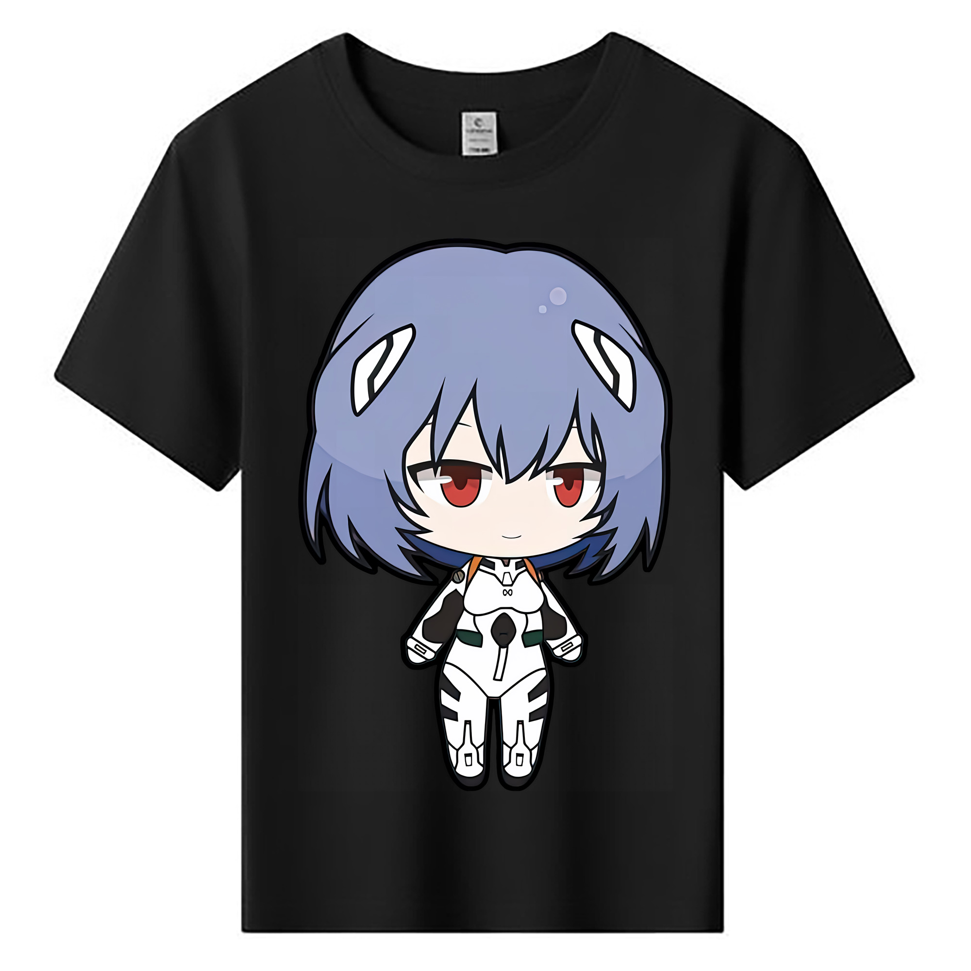 （画像用） EVA 新世紀エヴァンゲリオン 綿100％キッズTシャツ（フロントプリント）