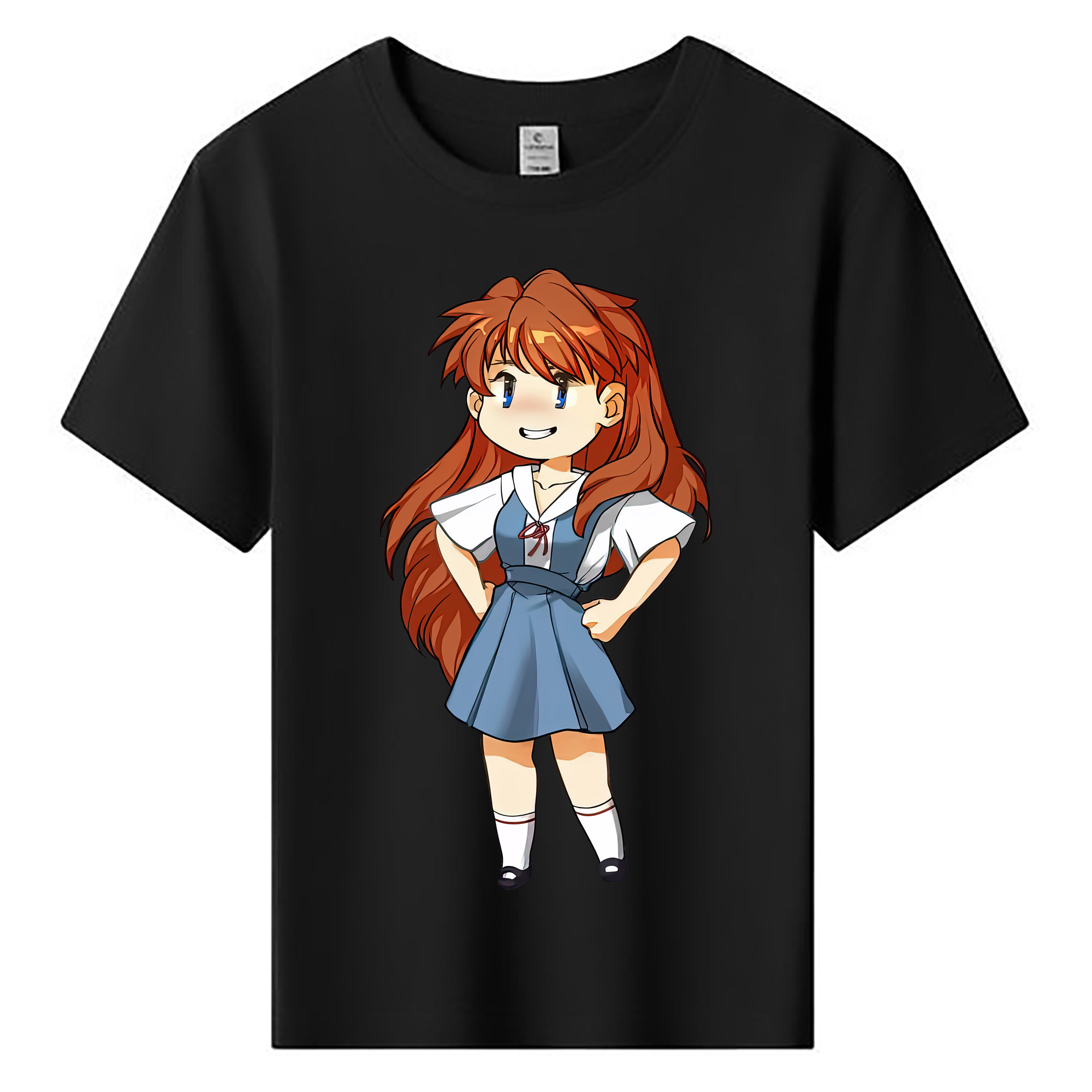 （画像用） EVA 新世紀エヴァンゲリオン 綿100％キッズTシャツ（フロントプリント）