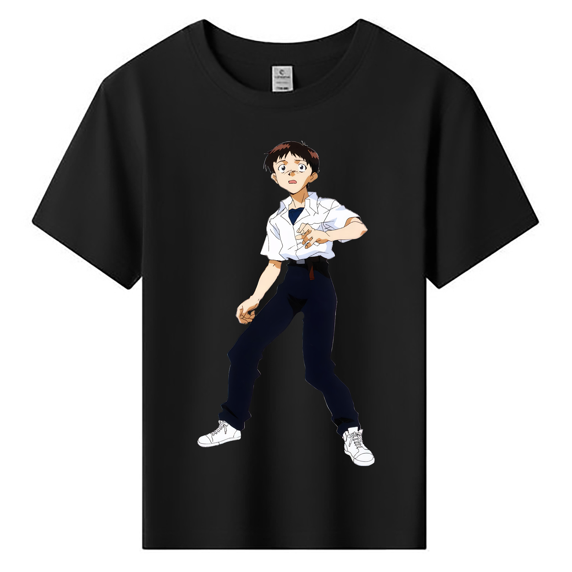 （画像用） EVA 新世紀エヴァンゲリオン 綿100％キッズTシャツ（フロントプリント）