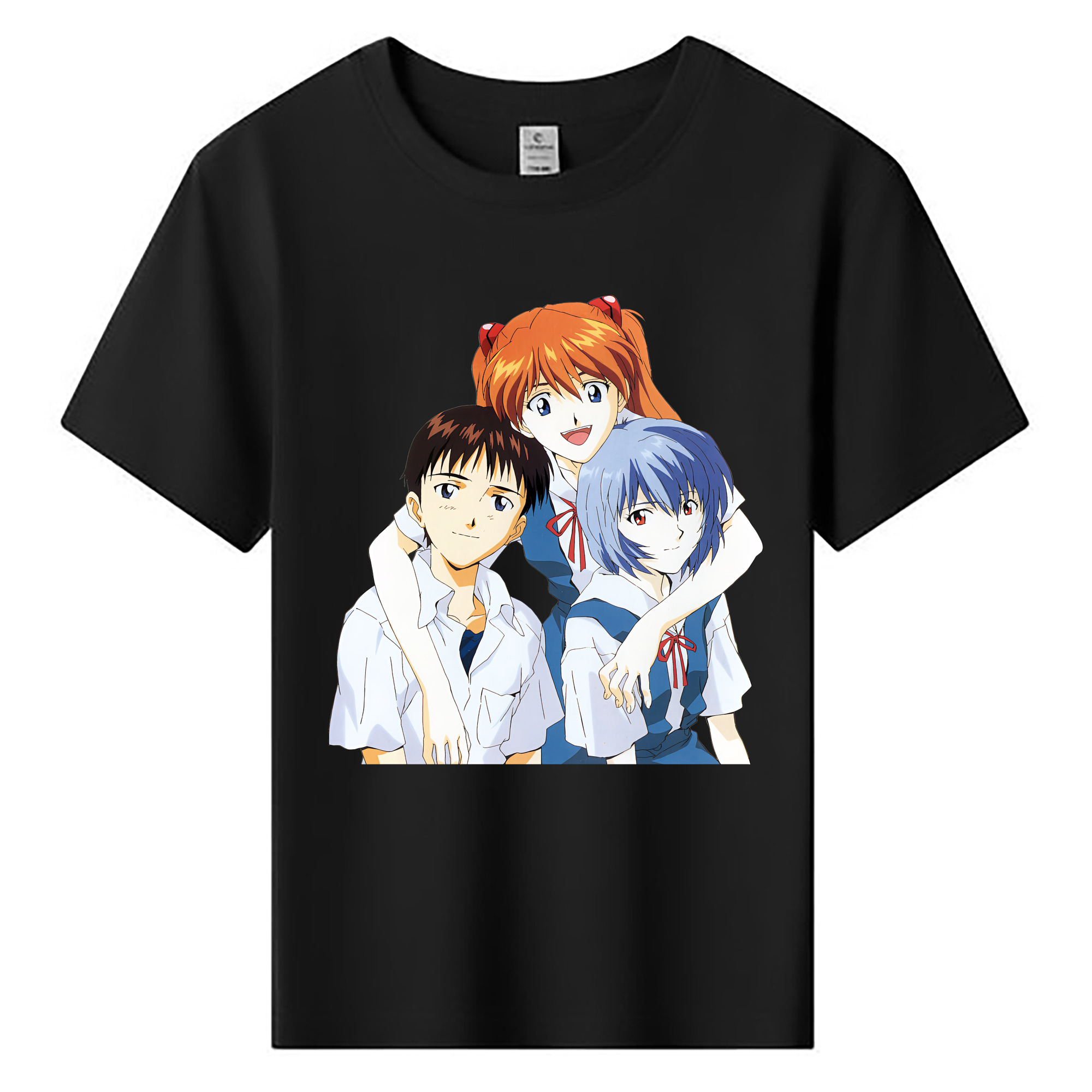 （画像用） EVA 新世紀エヴァンゲリオン 綿100％キッズTシャツ（フロントプリント）