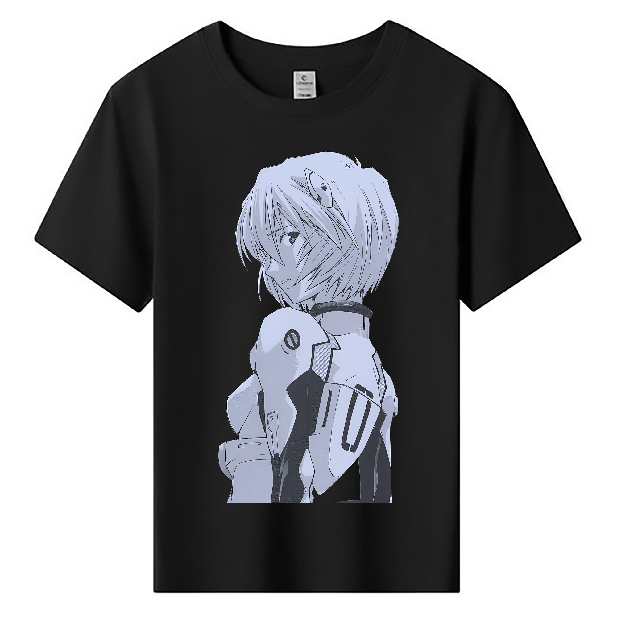 （画像用） EVA 新世紀エヴァンゲリオン 綿100％キッズTシャツ（フロントプリント）