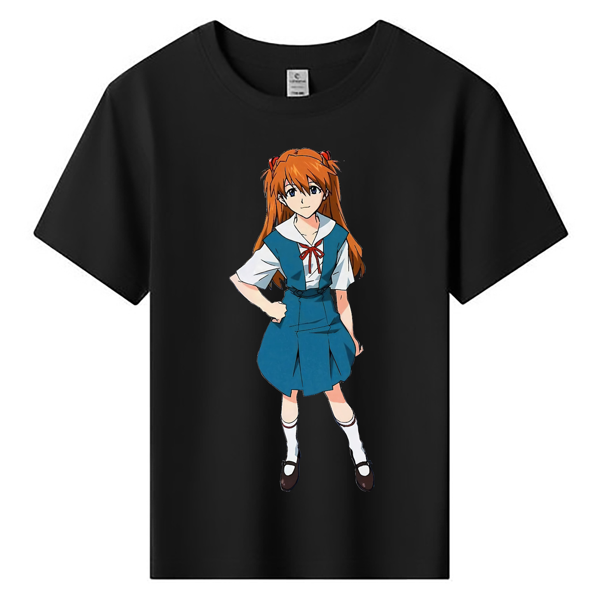 （画像用） EVA 新世紀エヴァンゲリオン 綿100％キッズTシャツ（フロントプリント）
