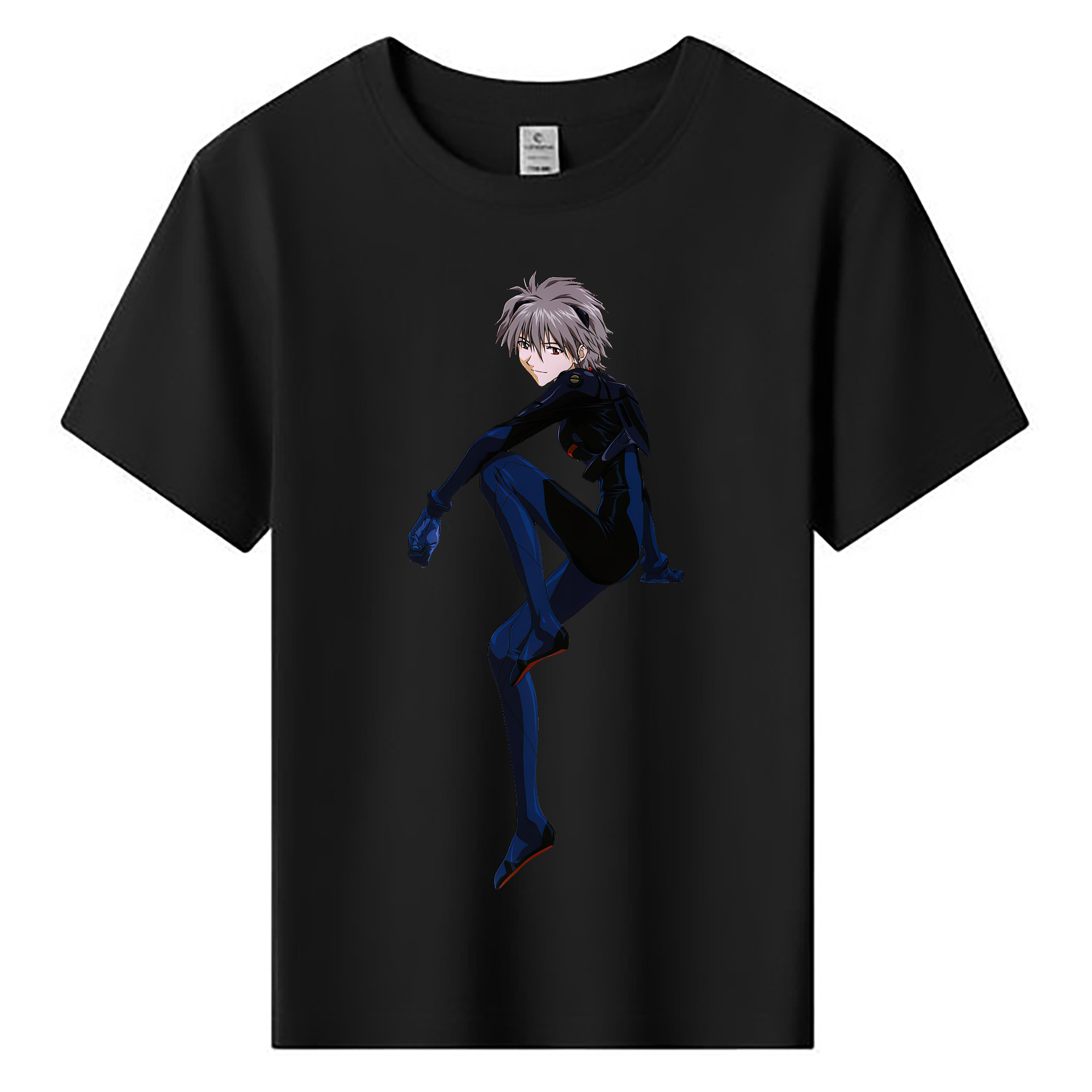 （画像用） EVA 新世紀エヴァンゲリオン 綿100％キッズTシャツ（フロントプリント）