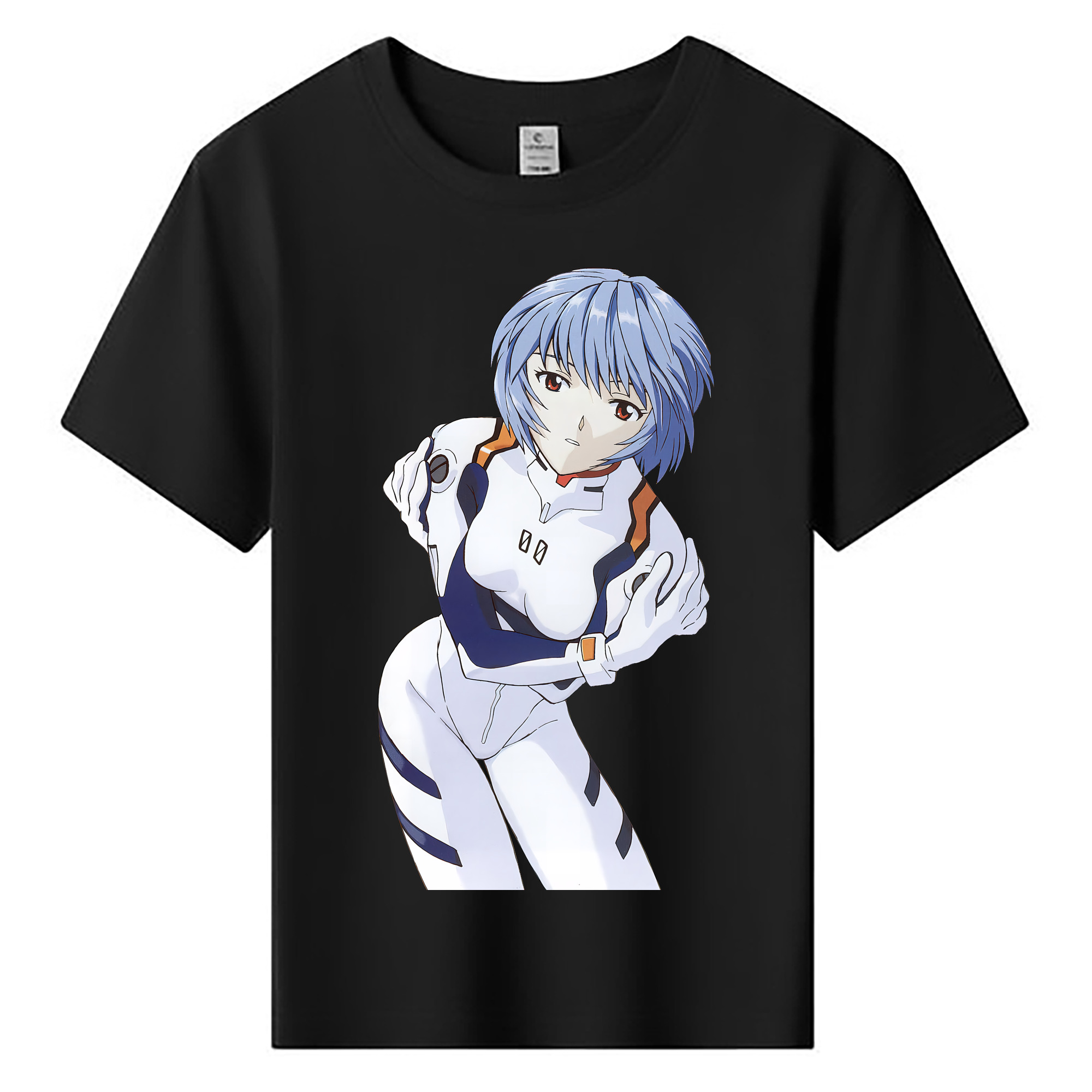 （画像用） EVA 新世紀エヴァンゲリオン 綿100％キッズTシャツ（フロントプリント）