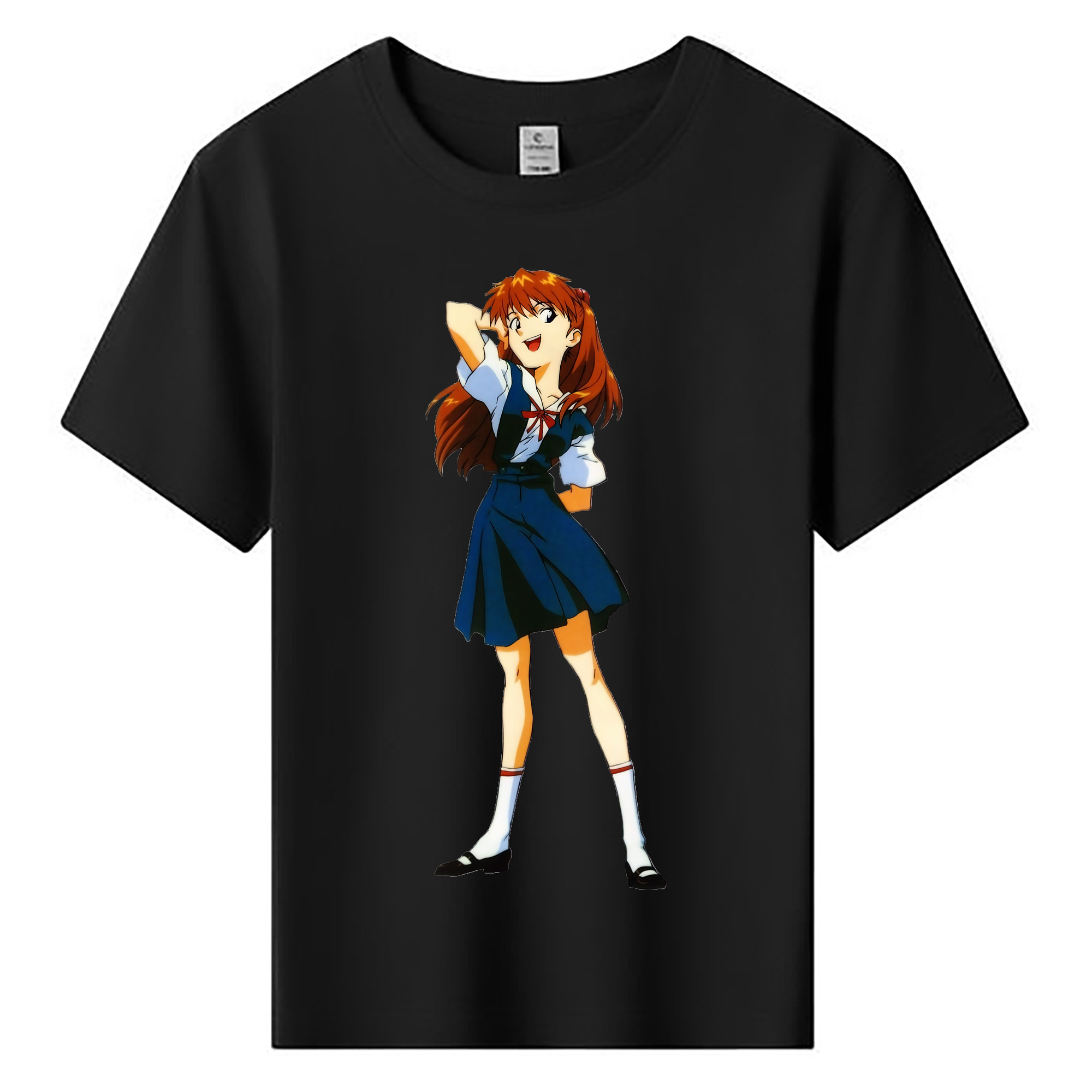 （画像用） EVA 新世紀エヴァンゲリオン 綿100％キッズTシャツ（フロントプリント）