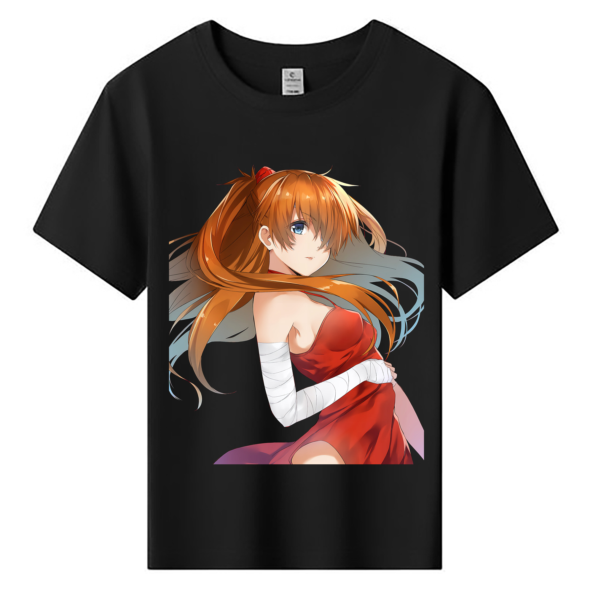 （画像用） EVA 新世紀エヴァンゲリオン 綿100％キッズTシャツ（フロントプリント）