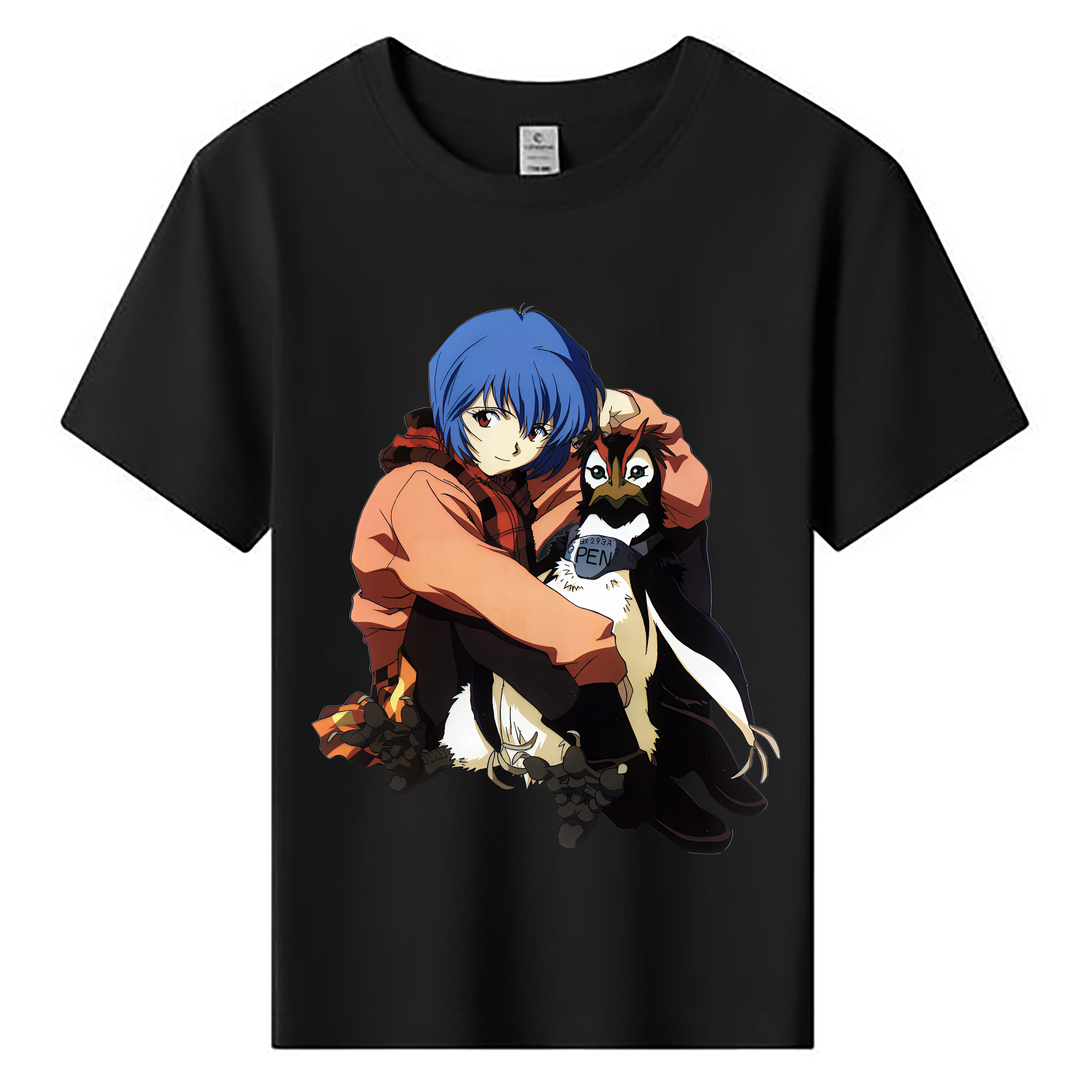 （画像用） EVA 新世紀エヴァンゲリオン 綿100％キッズTシャツ（フロントプリント）