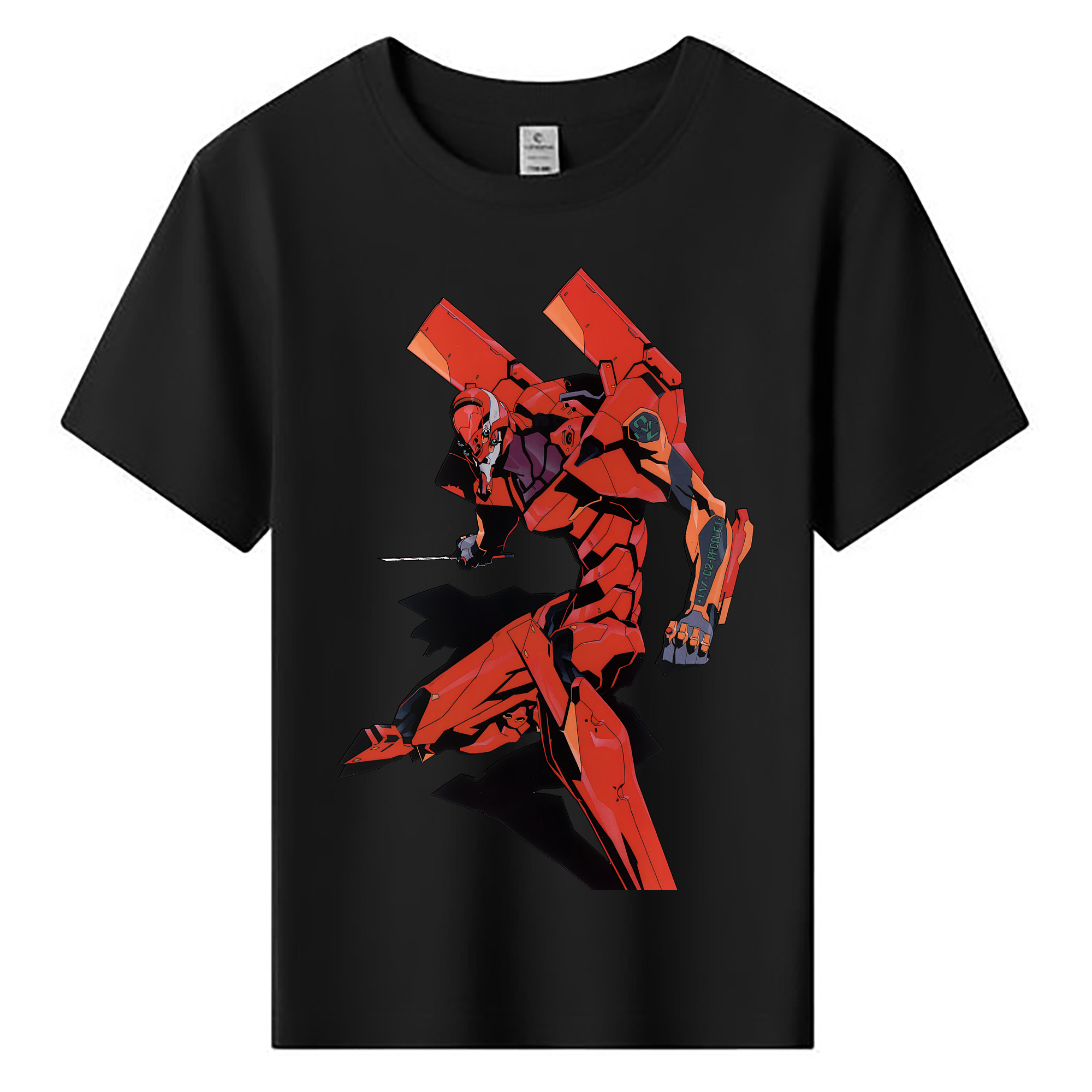 （画像用） EVA 新世紀エヴァンゲリオン 綿100％キッズTシャツ（フロントプリント）