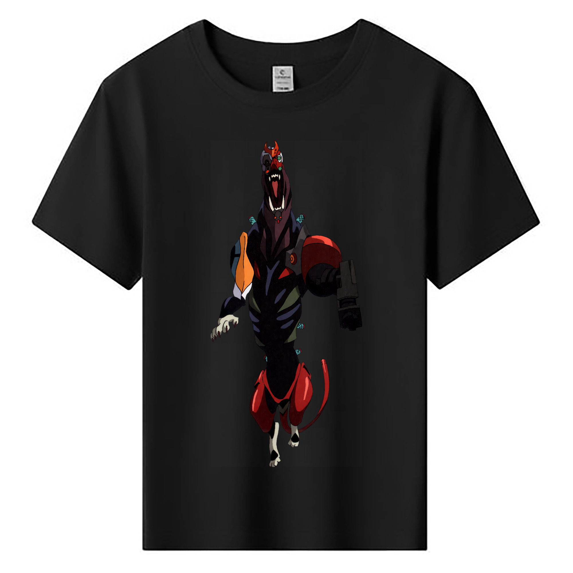 （画像用） EVA 新世紀エヴァンゲリオン 綿100％キッズTシャツ（フロントプリント）