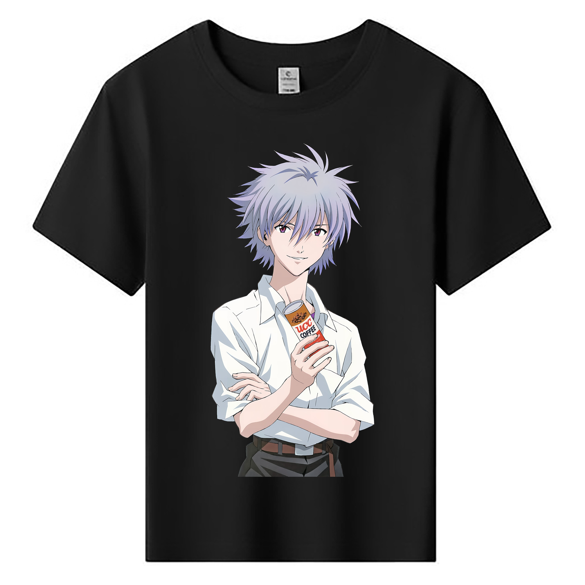 （画像用） EVA 新世紀エヴァンゲリオン 綿100％キッズTシャツ（フロントプリント）