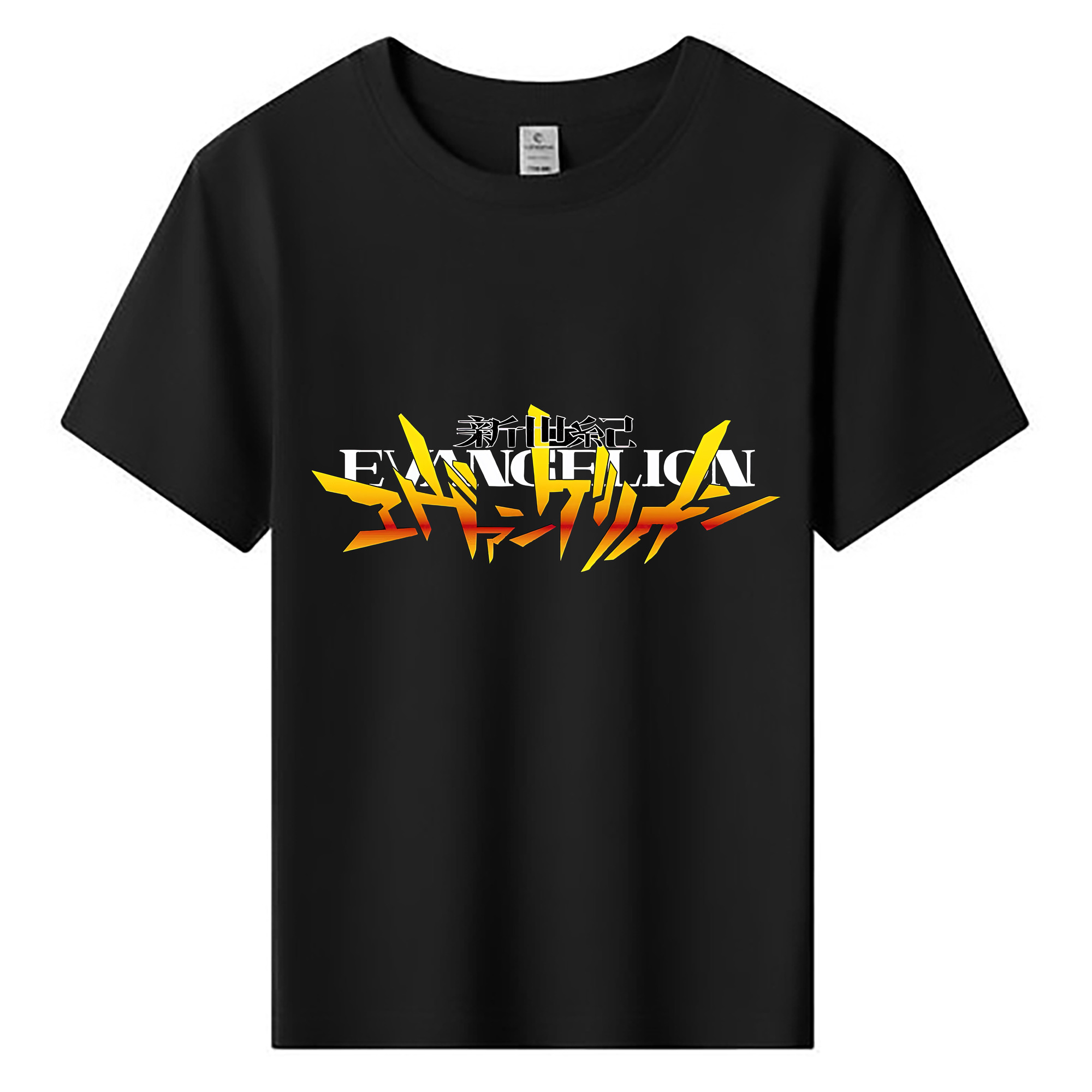 （画像用） EVA 新世紀エヴァンゲリオン 綿100％キッズTシャツ（フロントプリント）