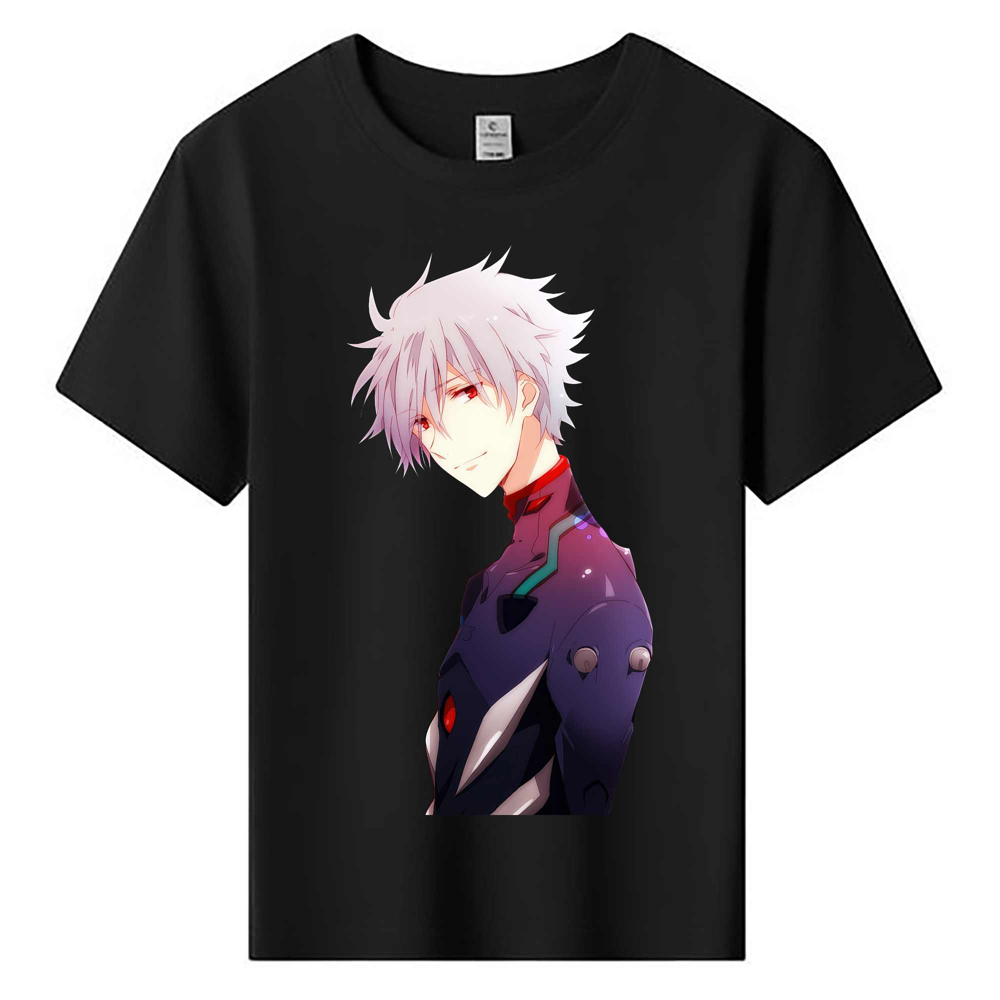 （画像用） EVA 新世紀エヴァンゲリオン 綿100％キッズTシャツ（フロントプリント）