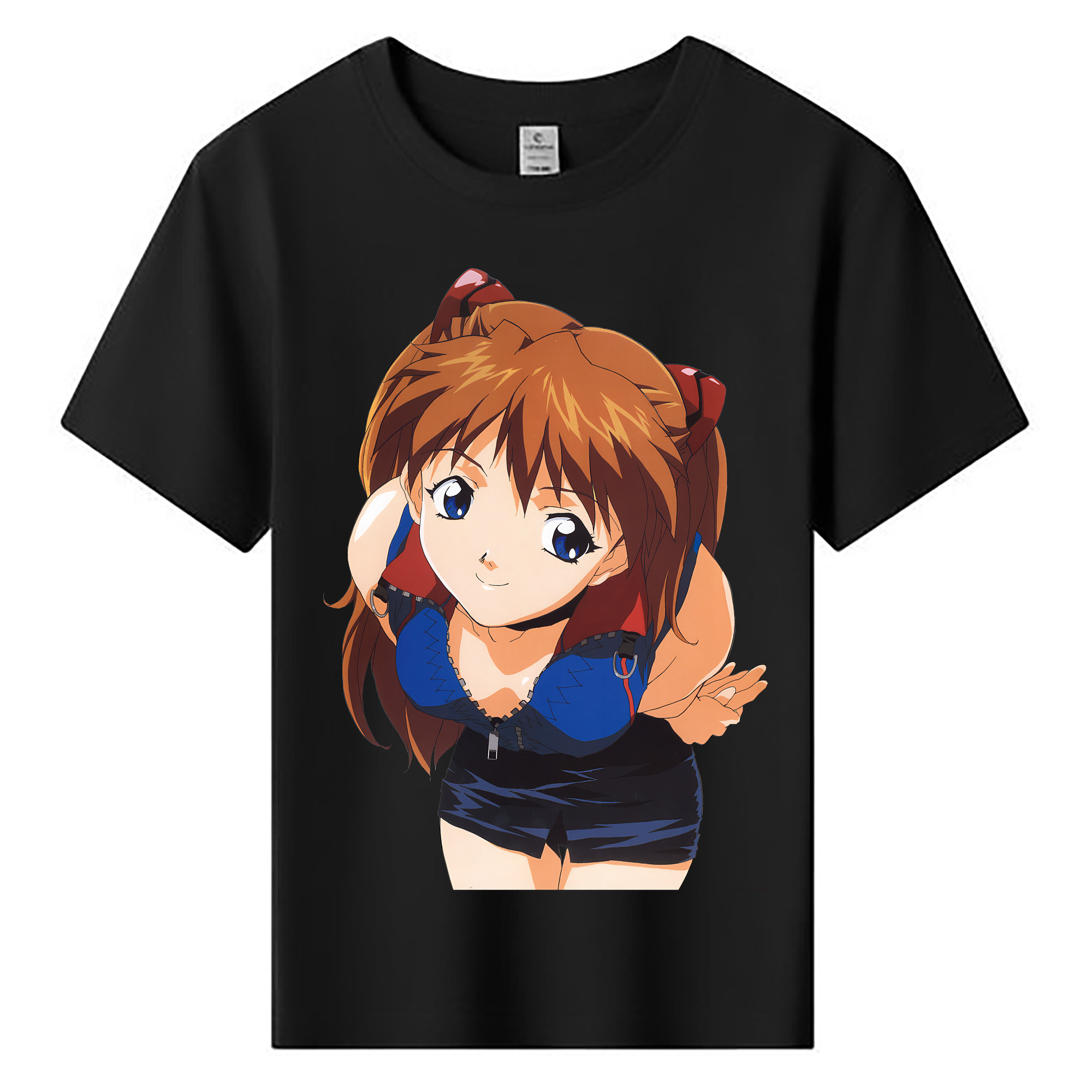 （画像用） EVA 新世紀エヴァンゲリオン 綿100％キッズTシャツ（フロントプリント）