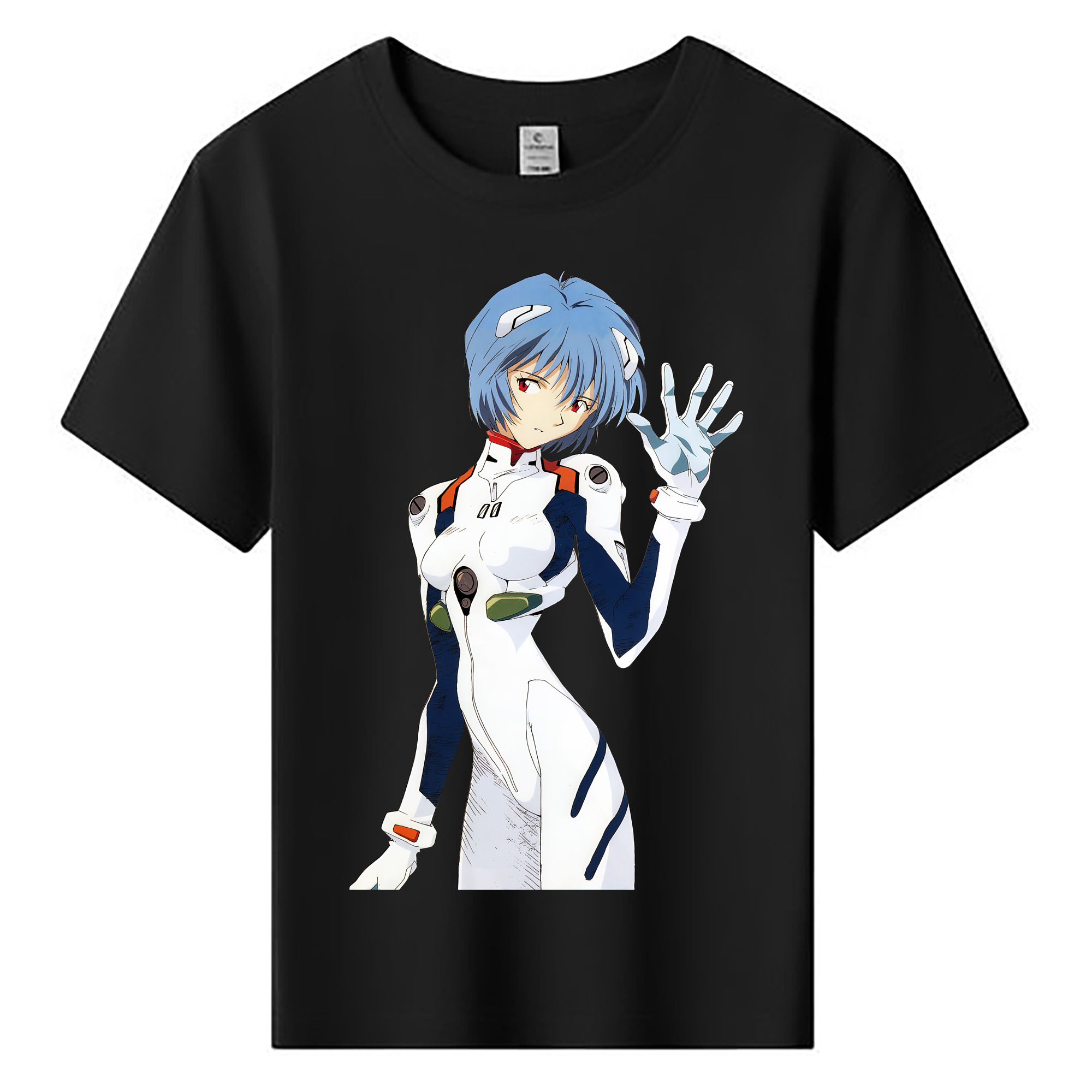 （画像用） EVA 新世紀エヴァンゲリオン 綿100％キッズTシャツ（フロントプリント）
