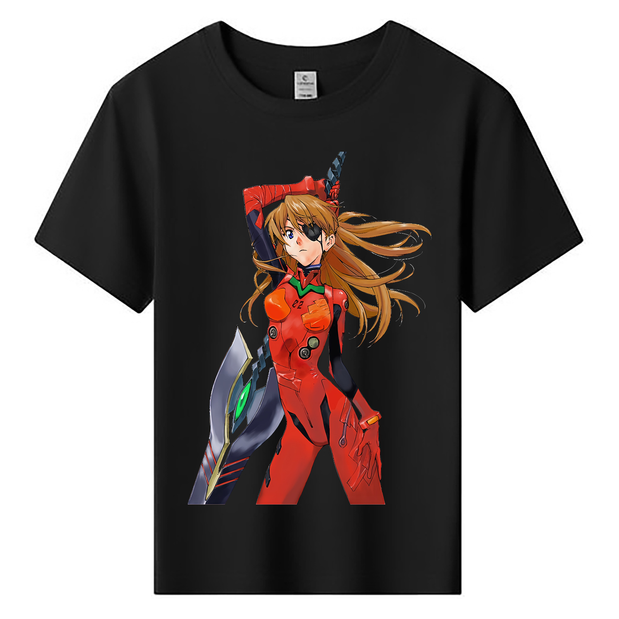 （画像用） EVA 新世紀エヴァンゲリオン 綿100％キッズTシャツ（フロントプリント）