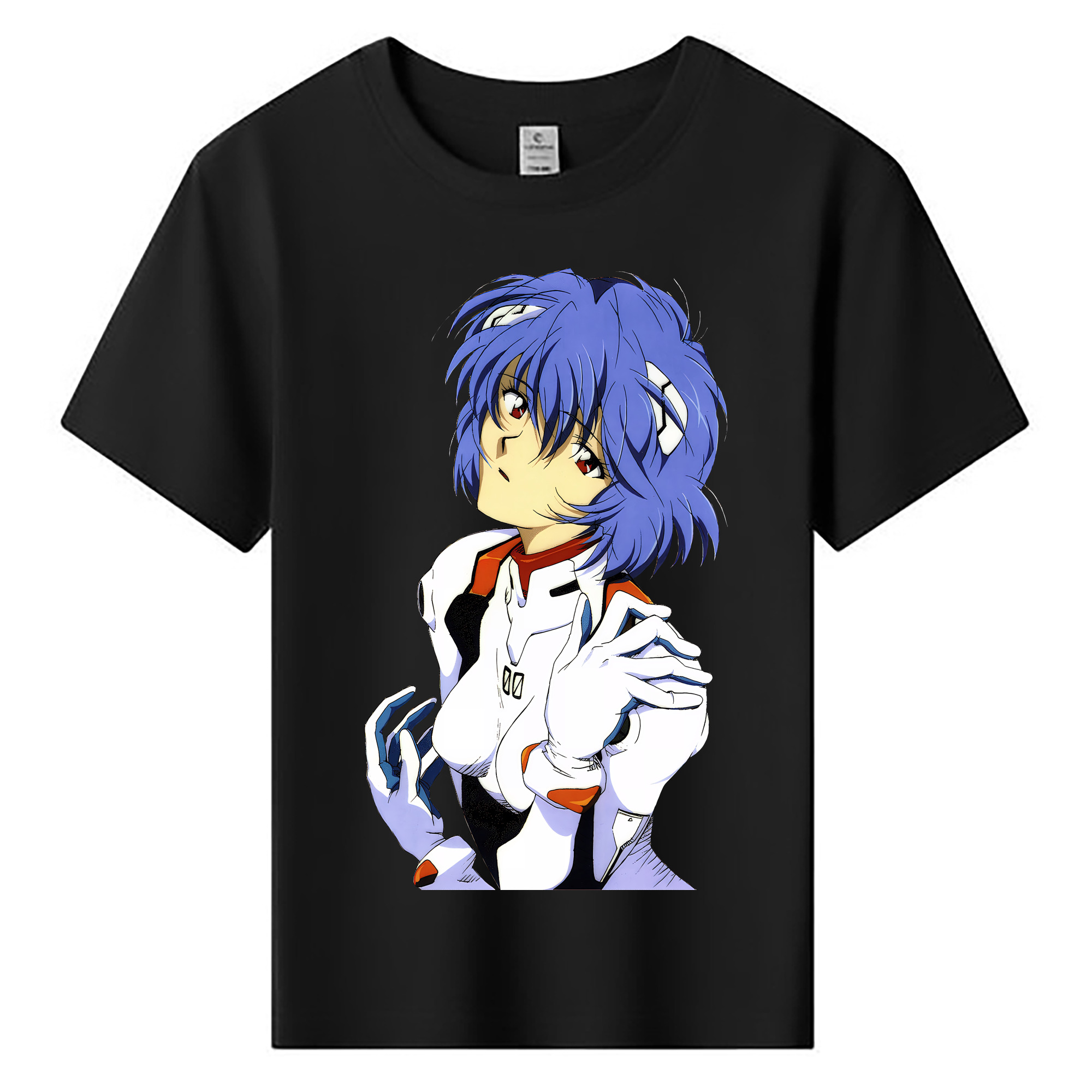 （画像用） EVA 新世紀エヴァンゲリオン 綿100％キッズTシャツ（フロントプリント）