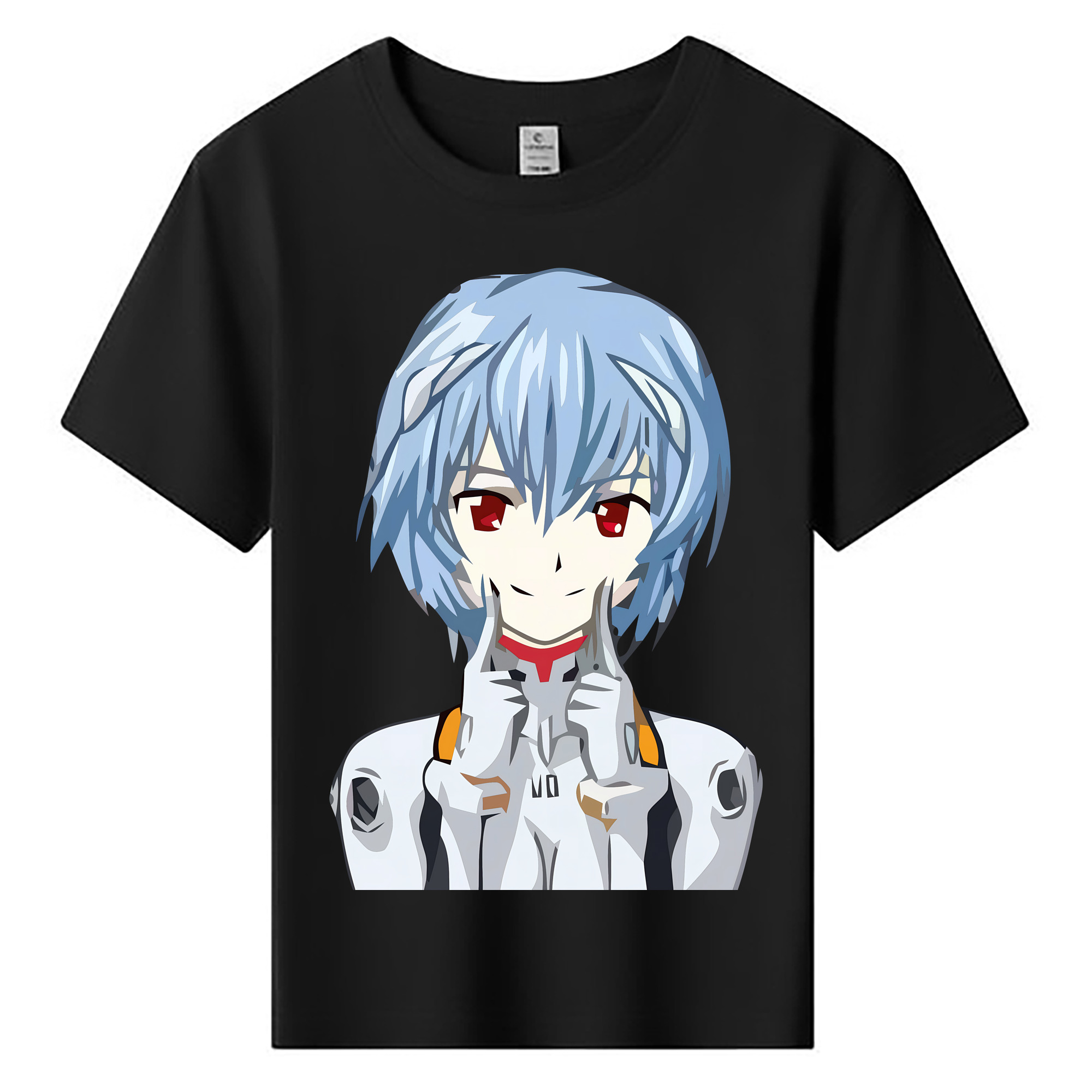 （画像用） EVA 新世紀エヴァンゲリオン 綿100％キッズTシャツ（フロントプリント）