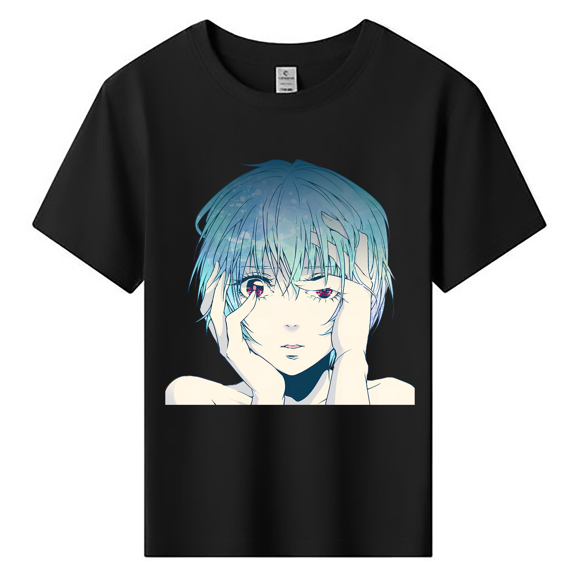 （画像用） EVA 新世紀エヴァンゲリオン 綿100％キッズTシャツ（フロントプリント）