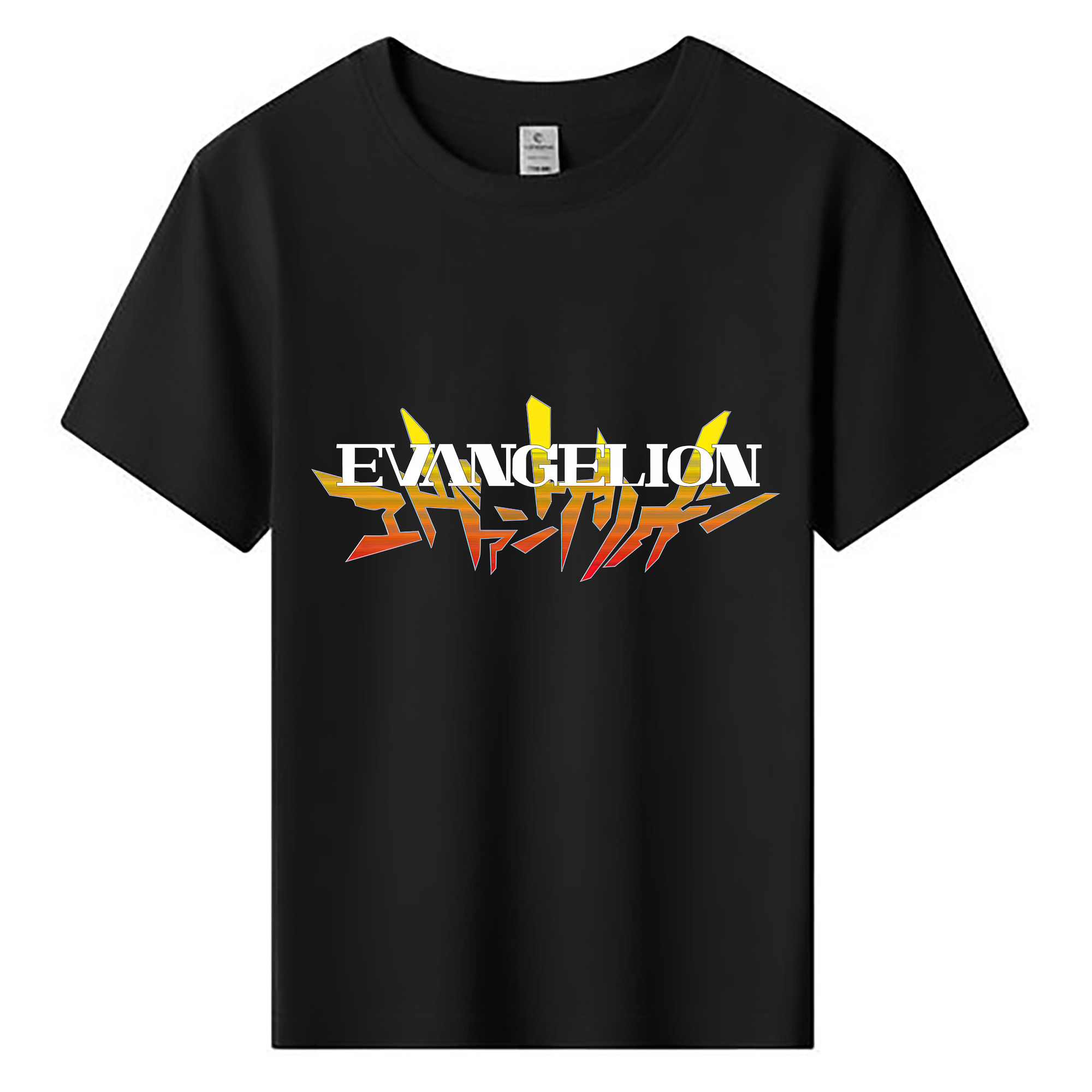 （画像用） EVA 新世紀エヴァンゲリオン 綿100％キッズTシャツ（フロントプリント）